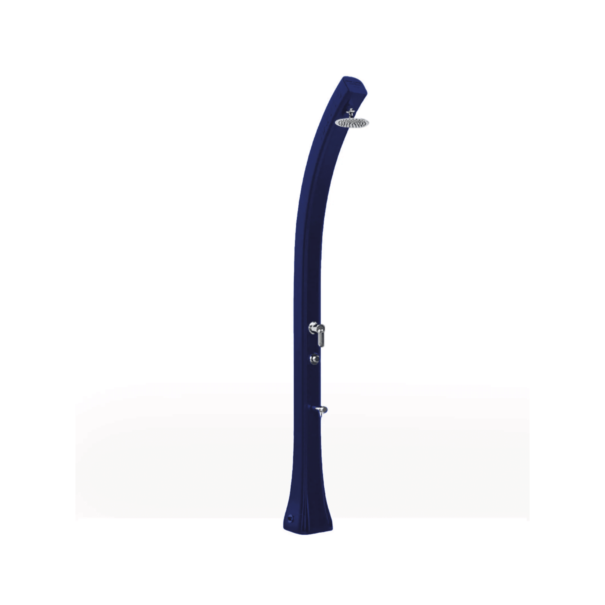 Doccia Solare Da Esterno 28 Lt Con Soffione Miscelatore e Lavapiedi Temporizzato Arkema "Happy Beach F530" - Dabicasa