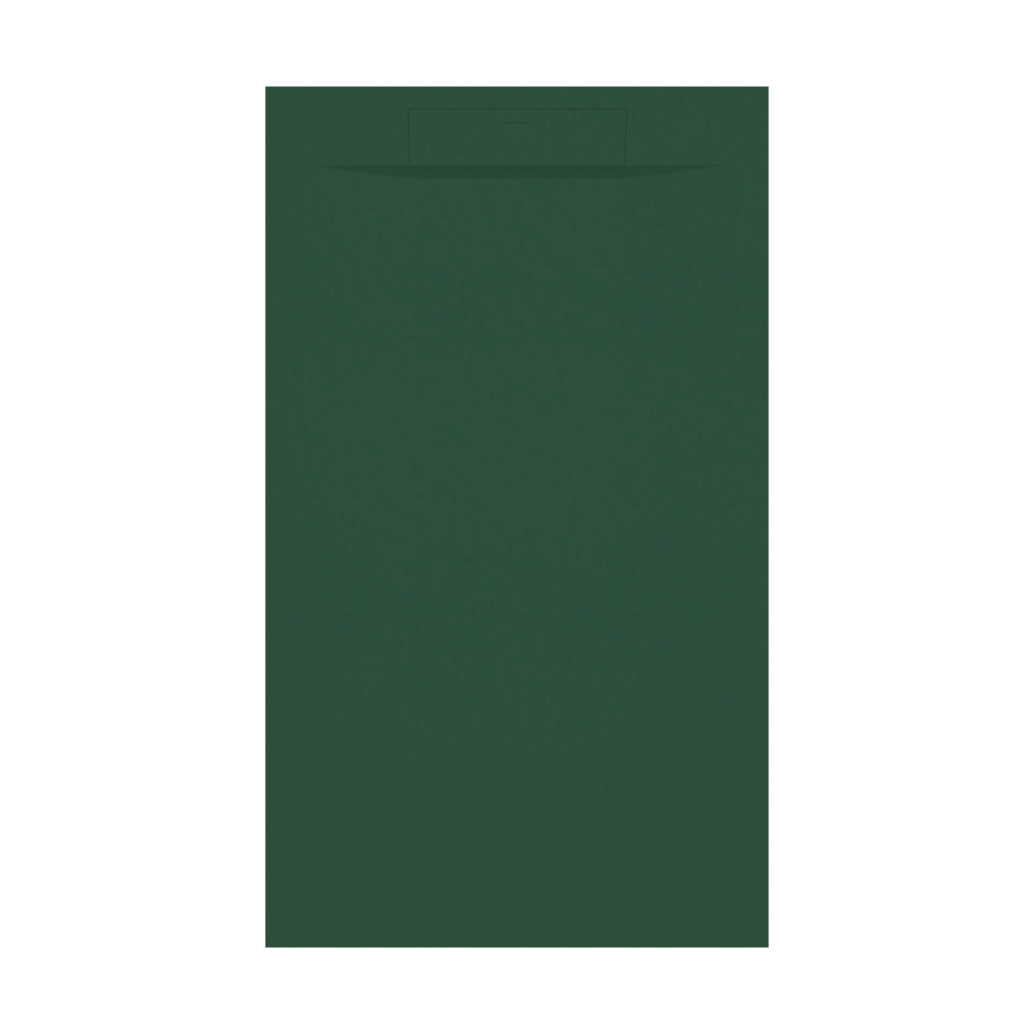 Duplach "Zeus" Piatto Doccia Marmoresina Effetto Pietra Colore Oliva 90x90 H 3 Cm - Dabicasa