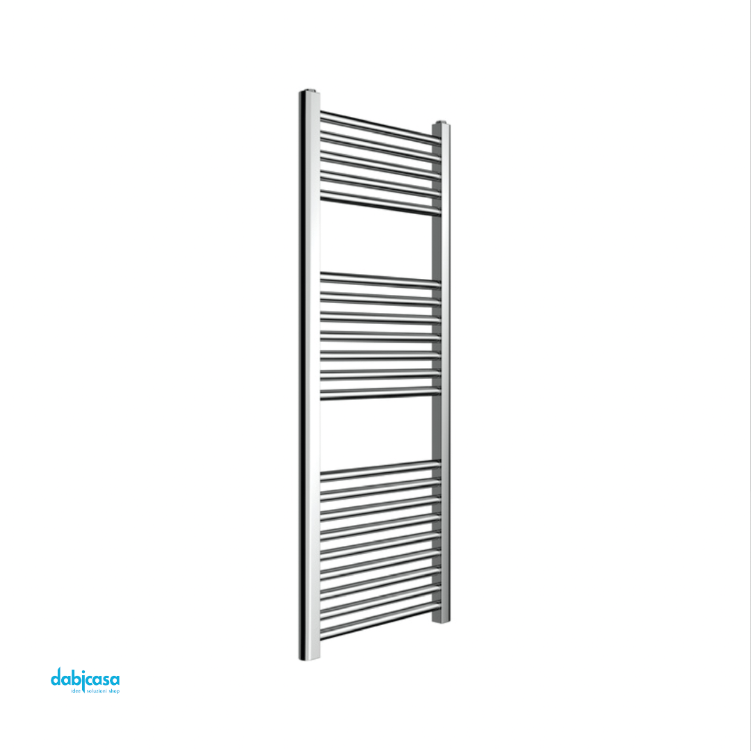 Ercos Scaldasalviette Idraulico "Opera" Dritto Cromo Lucido 1120x450 Interasse 40 - Dabicasa