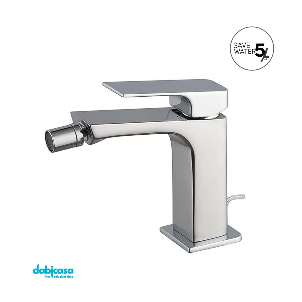 Fima Frattini " Fit" Miscelatore Bidet C/Scarico Automatico Cromo Lucido - Dabicasa