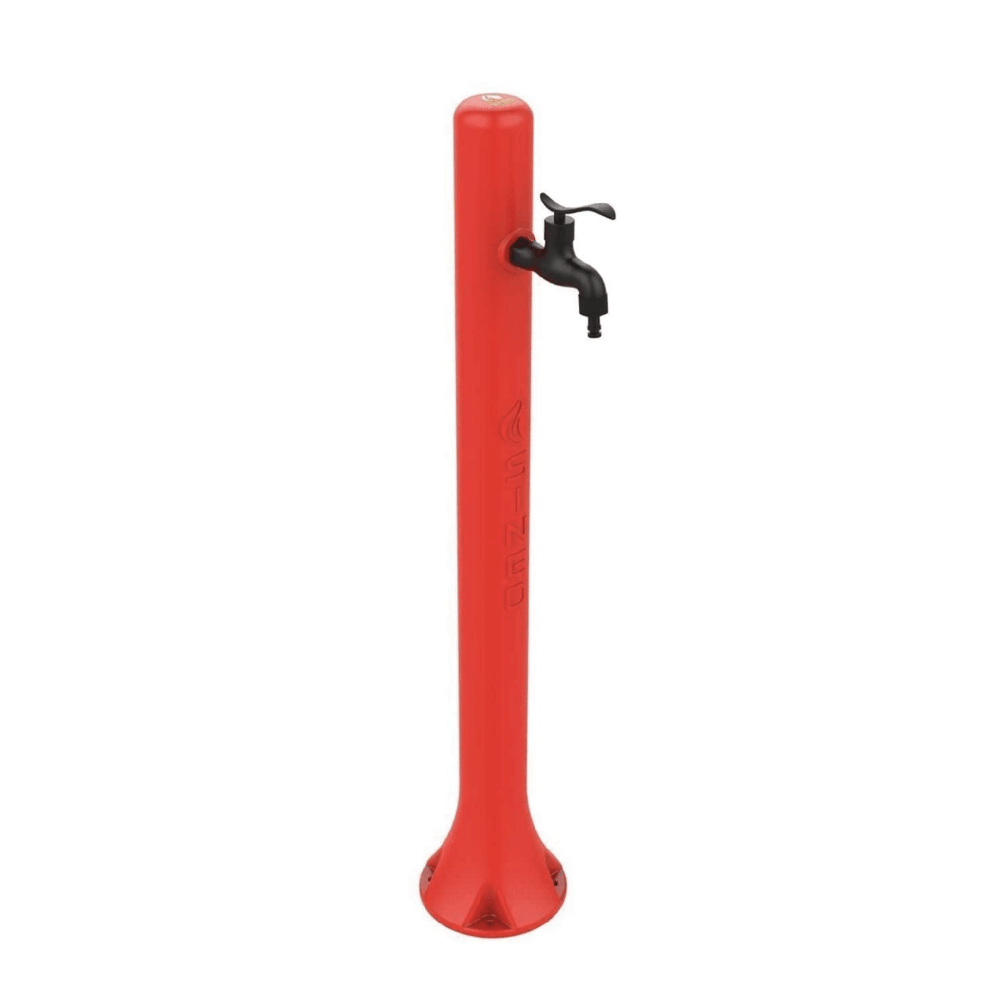 Fontana Per Esterno Con Rubinetto Sined "Acqua" Rosso - Dabicasa
