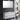 Mobile Bagno Sospeso 120 Cm Due Cassetti Specchio Con Lampada Led 120x70 Cm Savini Due "Miami" Bianco Foresta