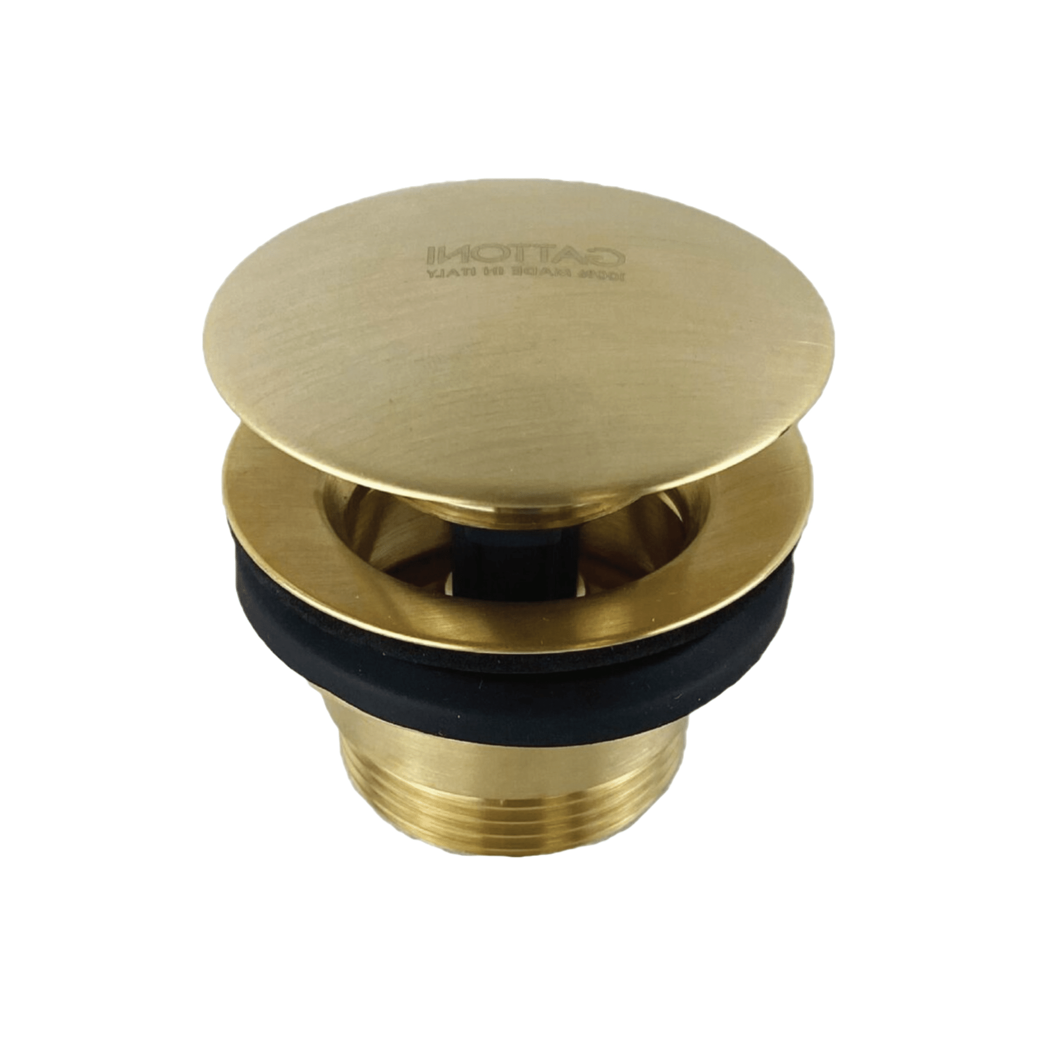 Gattoni Piletta Click Clack In Ottone Finitura Satin Gold - Dabicasa