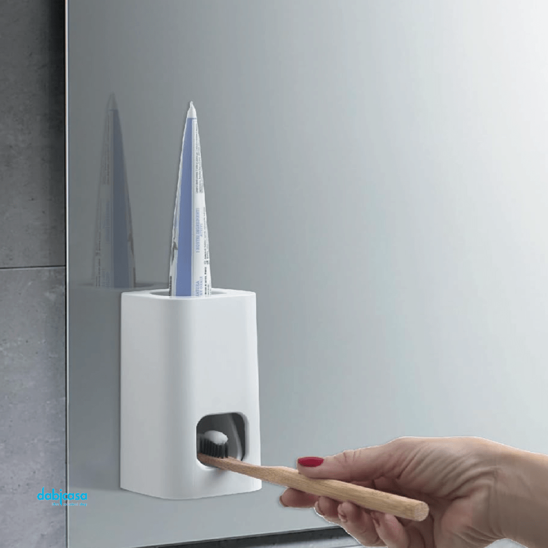 Gedy Dispenser Per Dentifricio Da Muro Bianco - Dabicasa