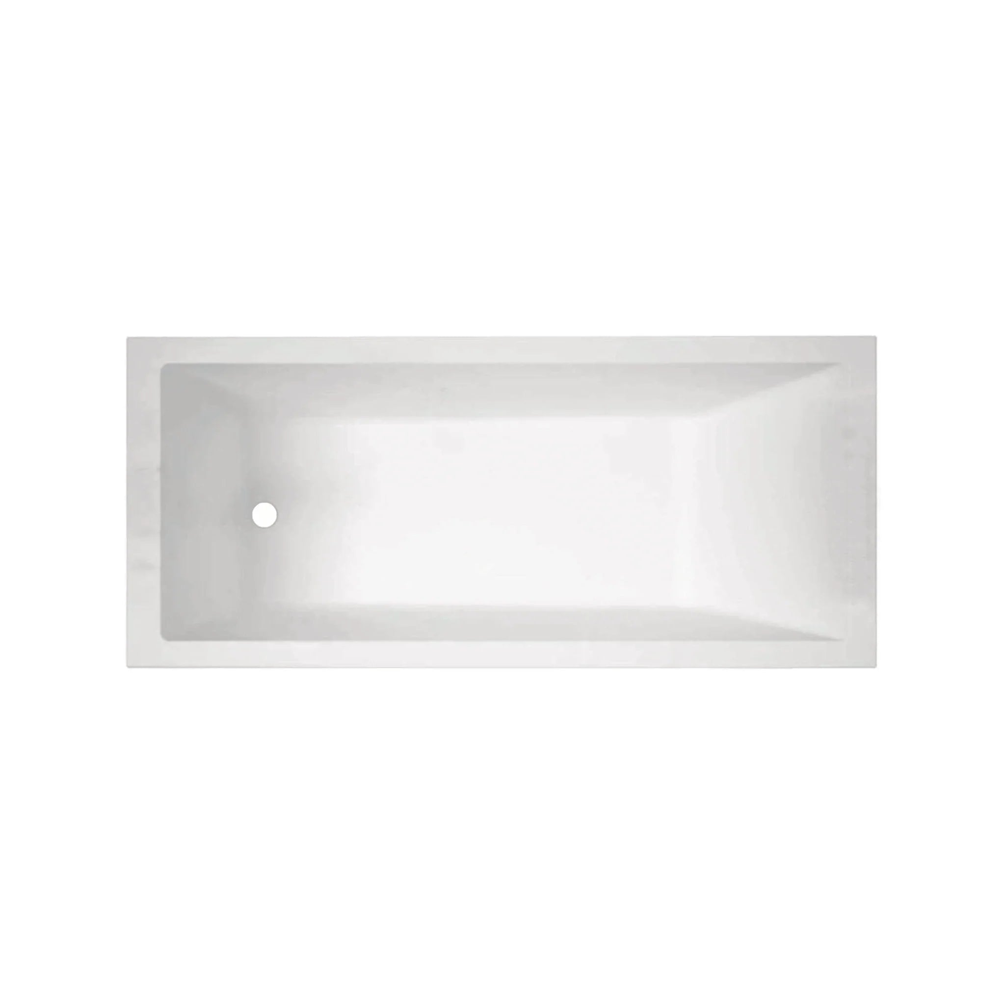 Guscio Vasca Rettangolare Ad Incasso 170x70 Novellini "Calos 2.0" Bianco Lucido - Dabicasa