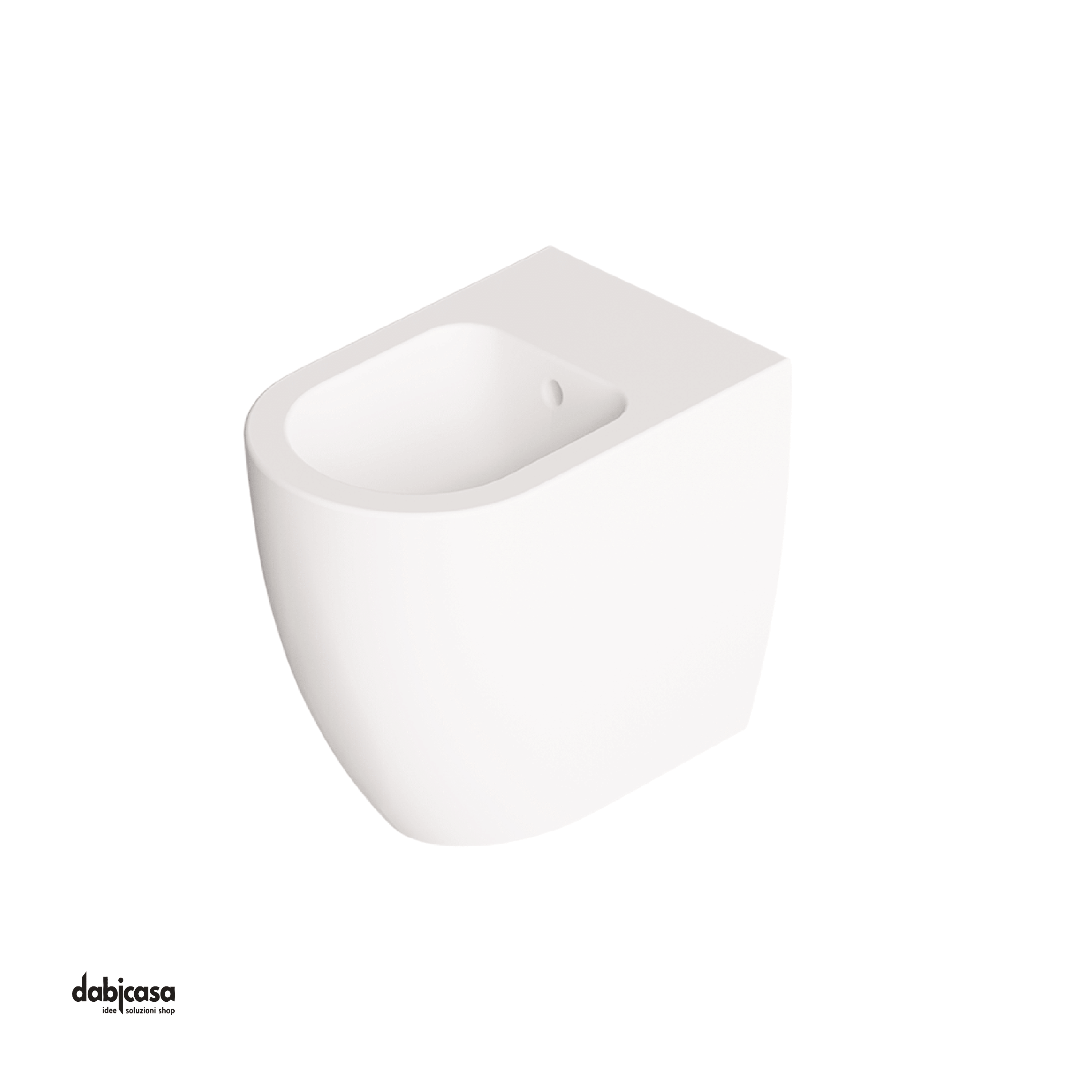 Alice Ceramica "Form" Bidet Da Terra Filoparete Bianco Opaco