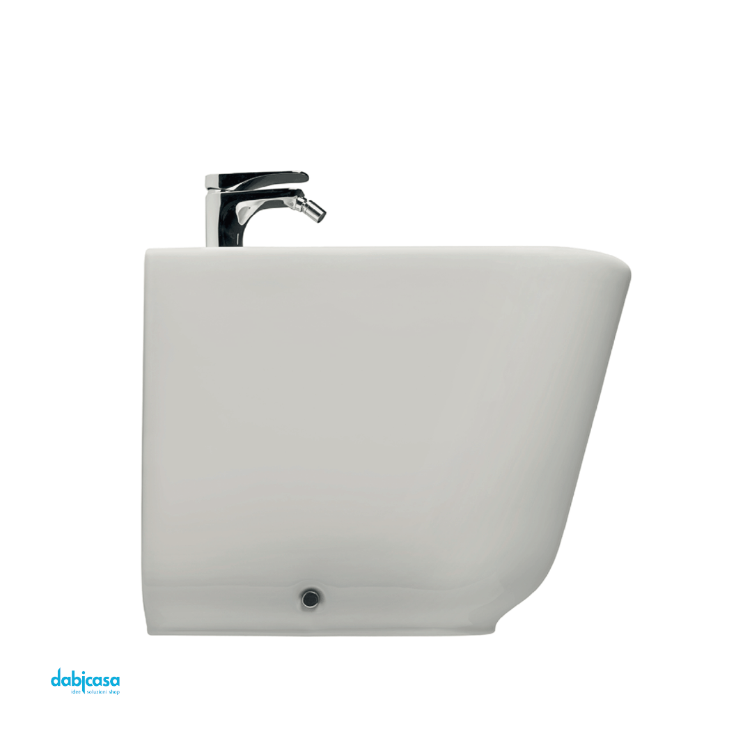 Kerasan "Tribeca " bidet terra filo parete bianco lucido - Dabicasa