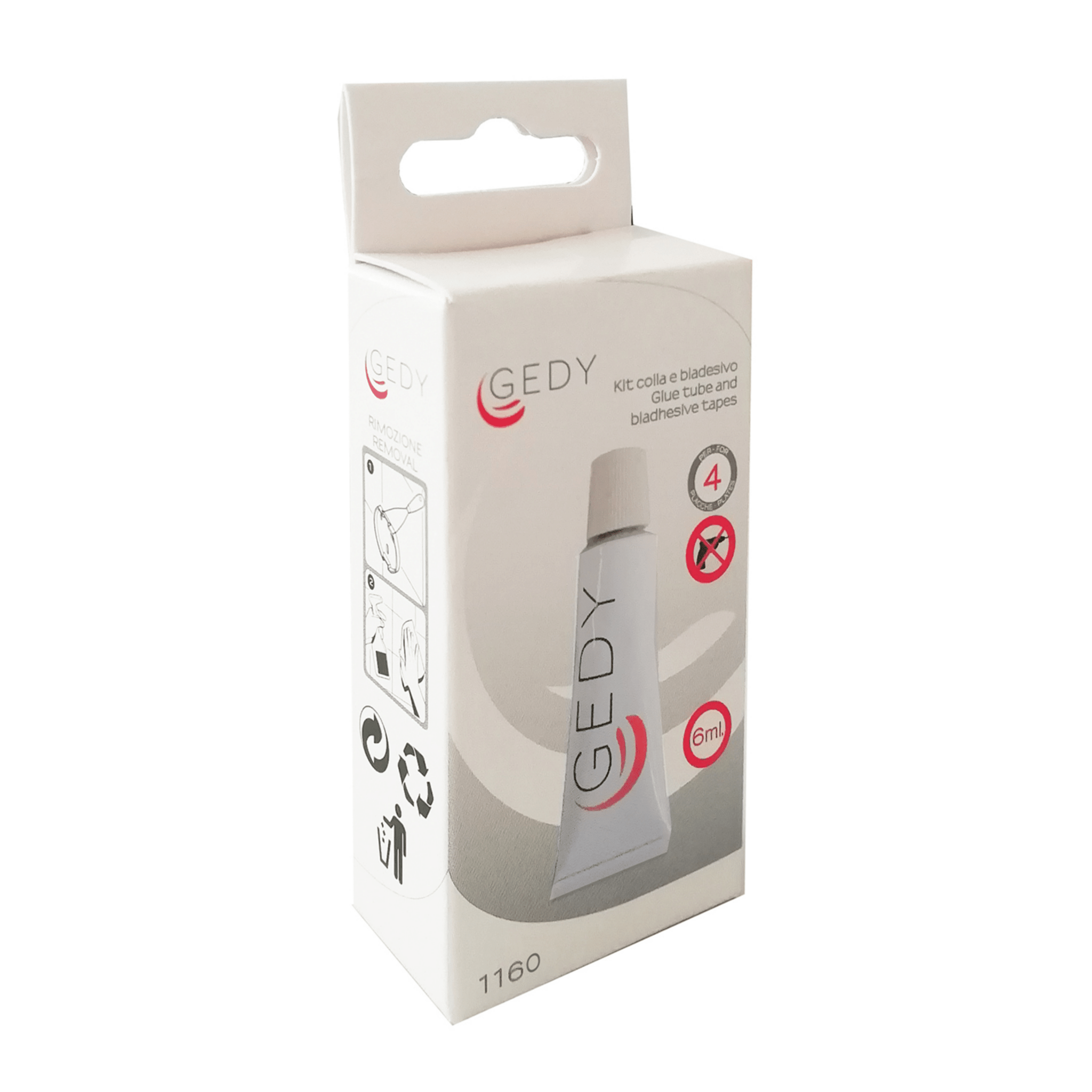 Kit Colla e Biadesivo 20 Ml Gedy - Dabicasa
