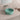 Lavabo D'Appoggio 35 Cm Karag Turquoise Opaco - Dabicasa
