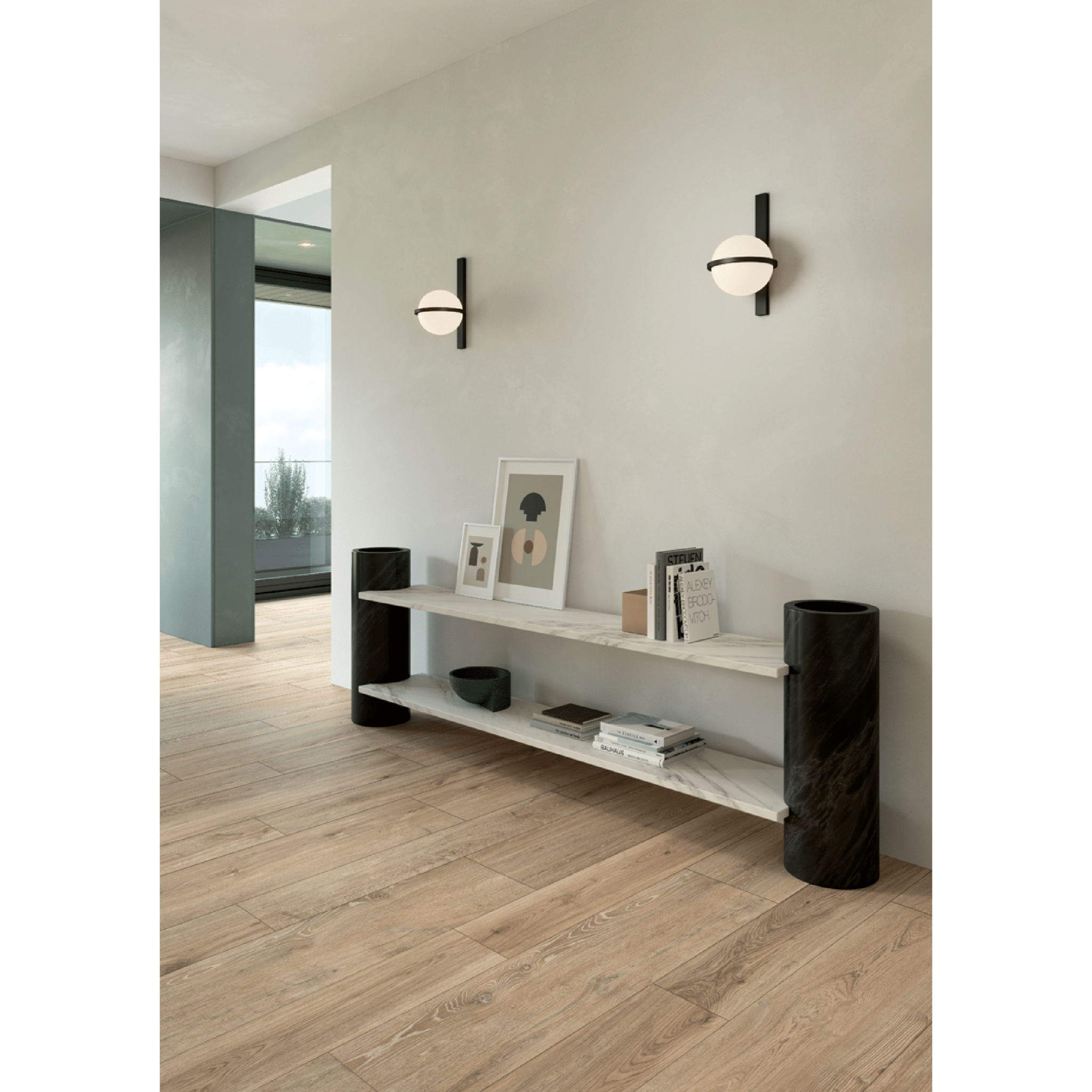 Lea Ceramiche Rettificato 30x120 Cm "Bio Attitude" Amber - Dabicasa