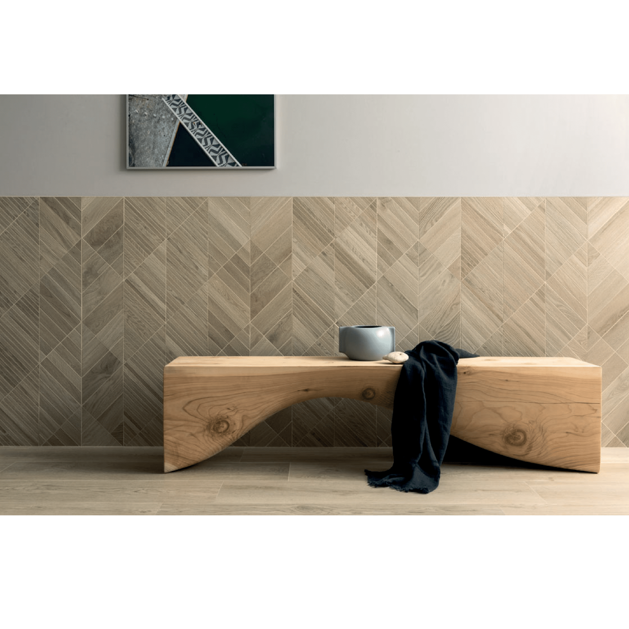 Lea Ceramiche Rettificato 30x120 Cm "Bio Select" Oak Vanilla - Dabicasa