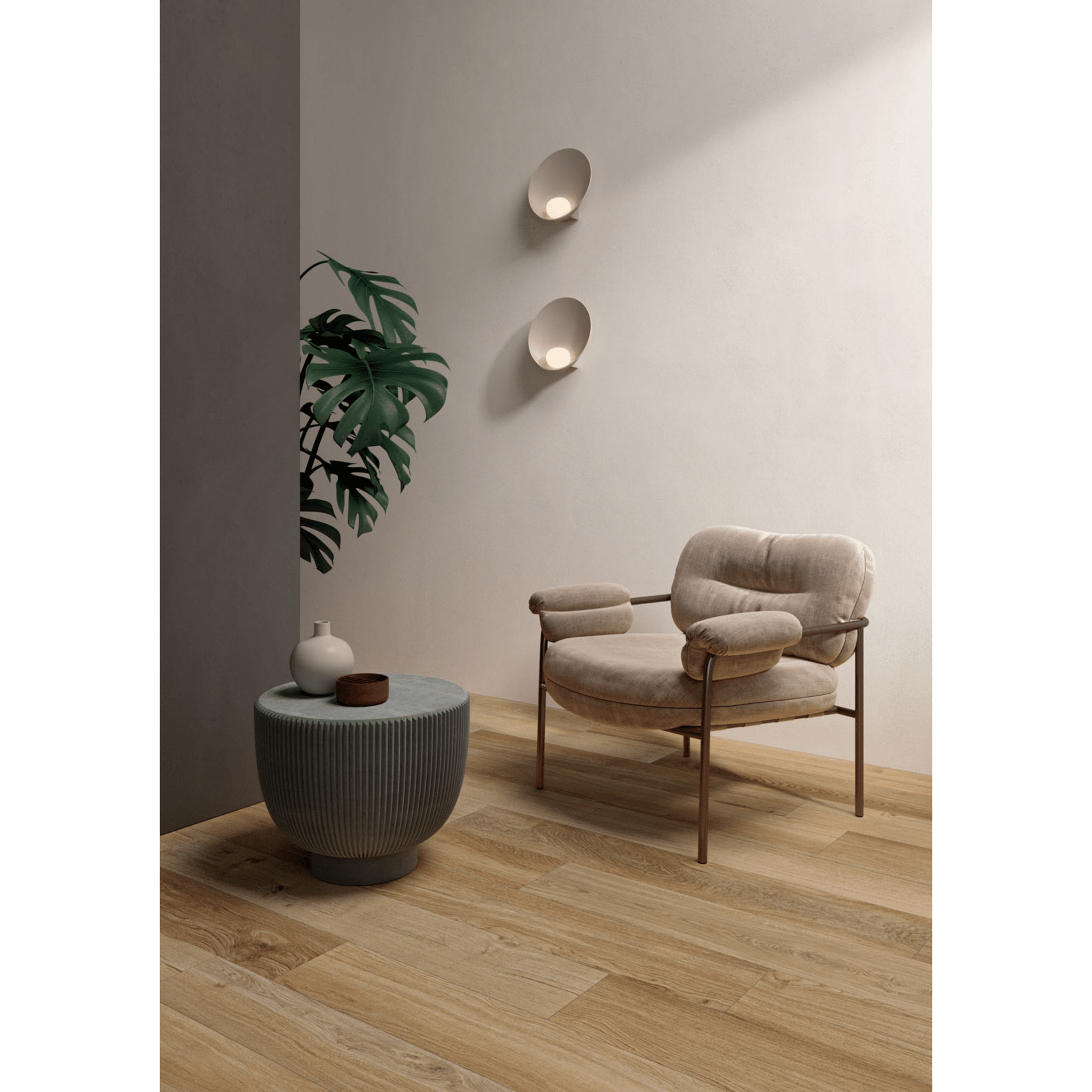 Lea Ceramiche Rettificato 30x180 Cm "Bio Select" Oak Natural - Dabicasa