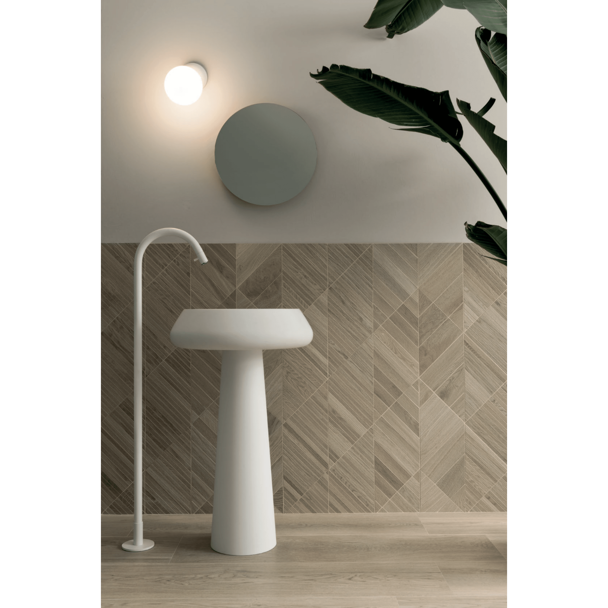 Lea Ceramiche Rettificato 30x180 Cm "Bio Select" Oak Vanilla - Dabicasa