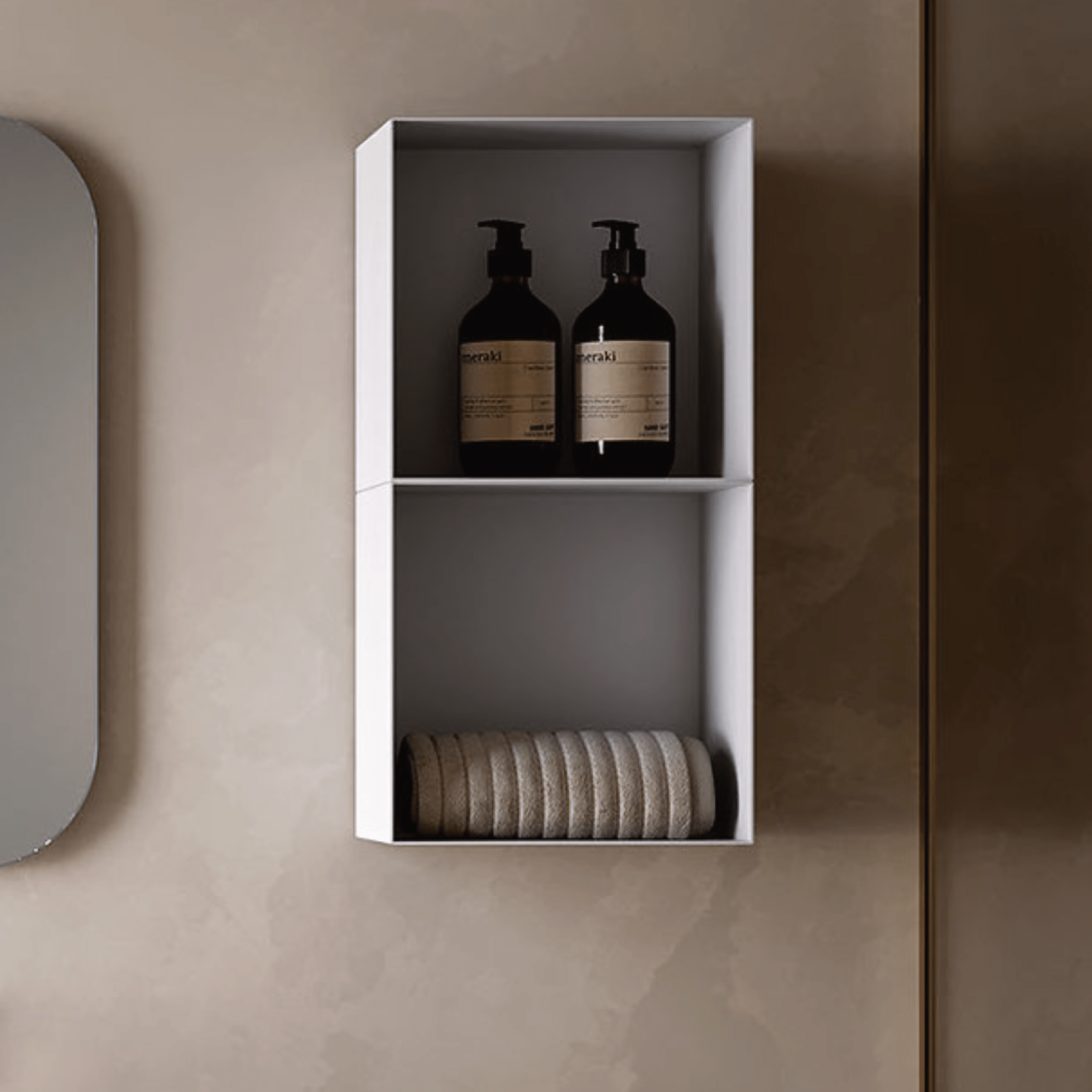 Pensile Portaoggetti 55 Cm Con Vano a Giorno ItalBagno "Kompas 125"
