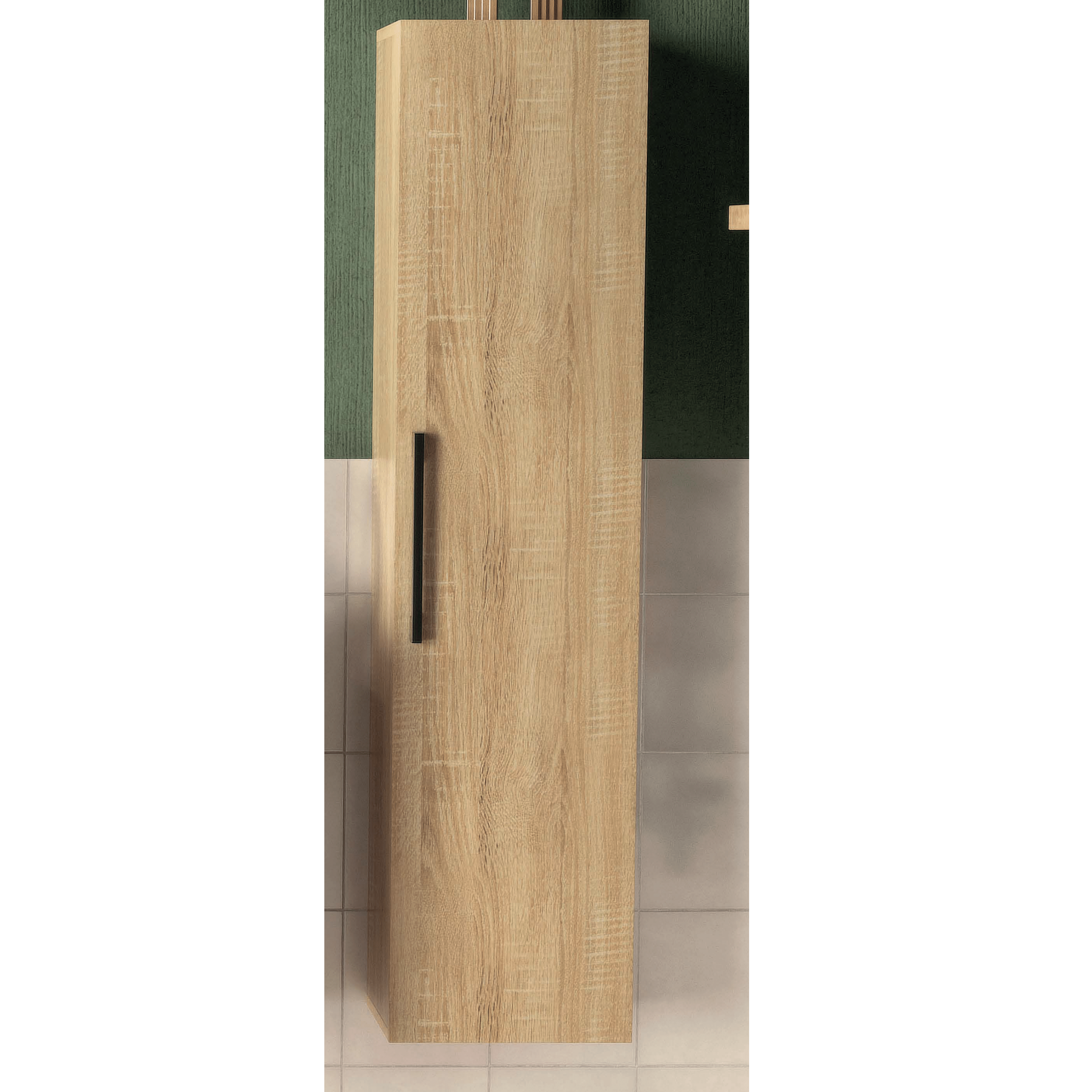 Pensile Portaoggetti 125 Cm Un'Anta Esseci Arredo Bagno "Simona"