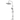 Colonna Doccia Con Kit Doccetta e Deviatore a 2 Vie Feridras "Platinum" Cromo Lucido