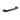 Portasalviette a Parete 35 Cm Gedy "Outline" Nero Opaco