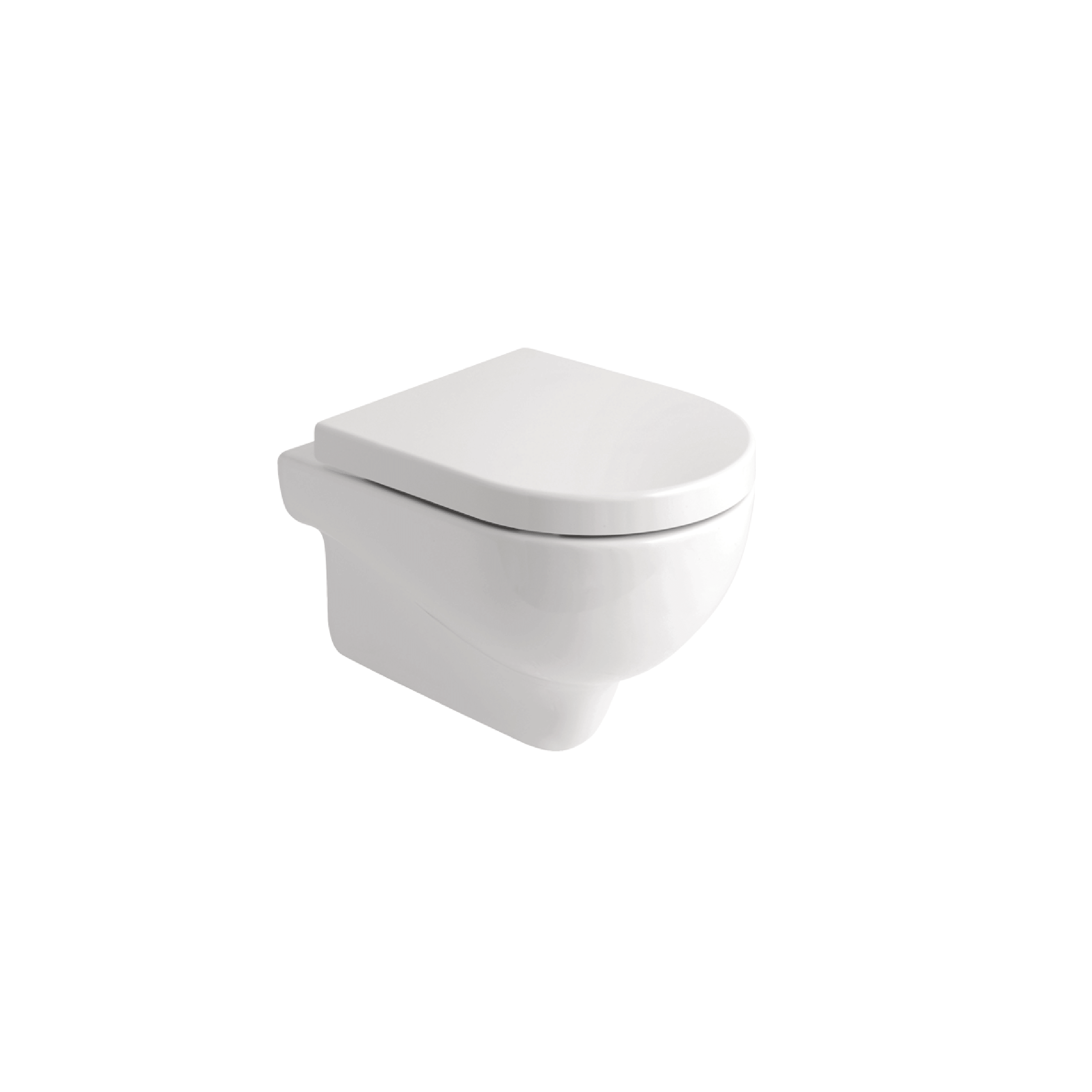 Coppia Di Sanitari Sospesi Azzurra Ceramica "Mini Nuvola" Bianco Lucido