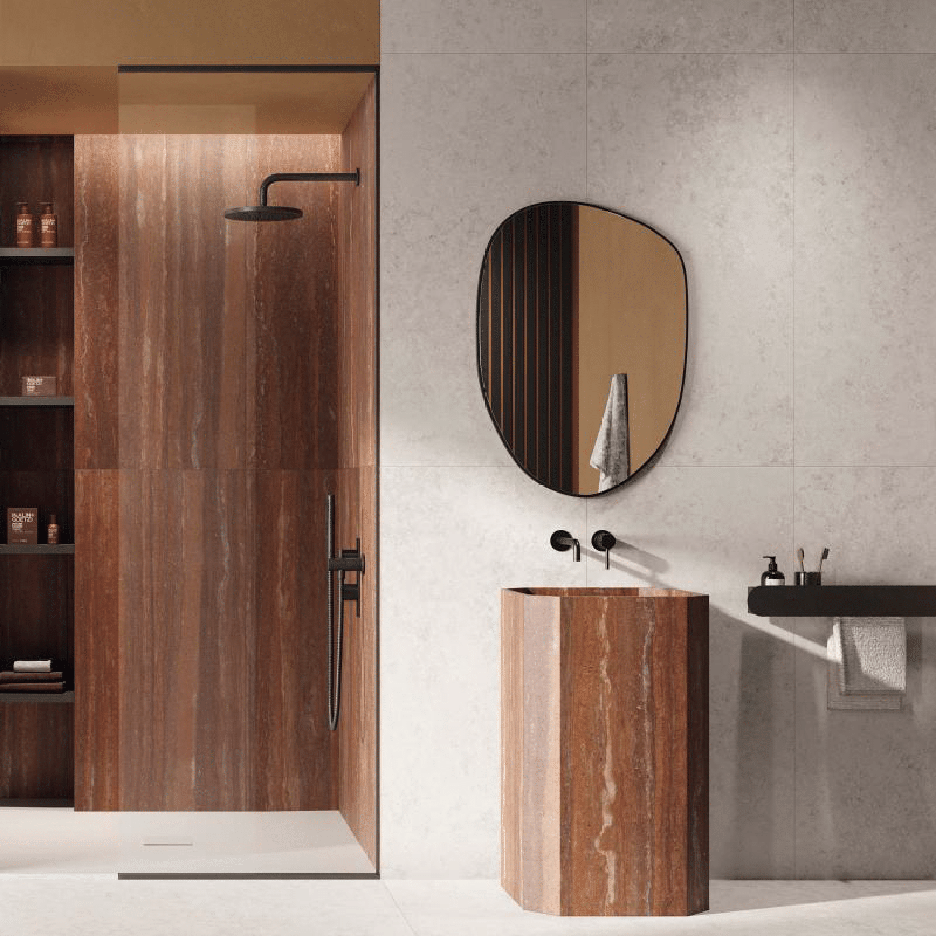 Abk Group Industrie Ceramiche Rettificato 60x120 Cm "Poetry Stone Reloaded" Jura White