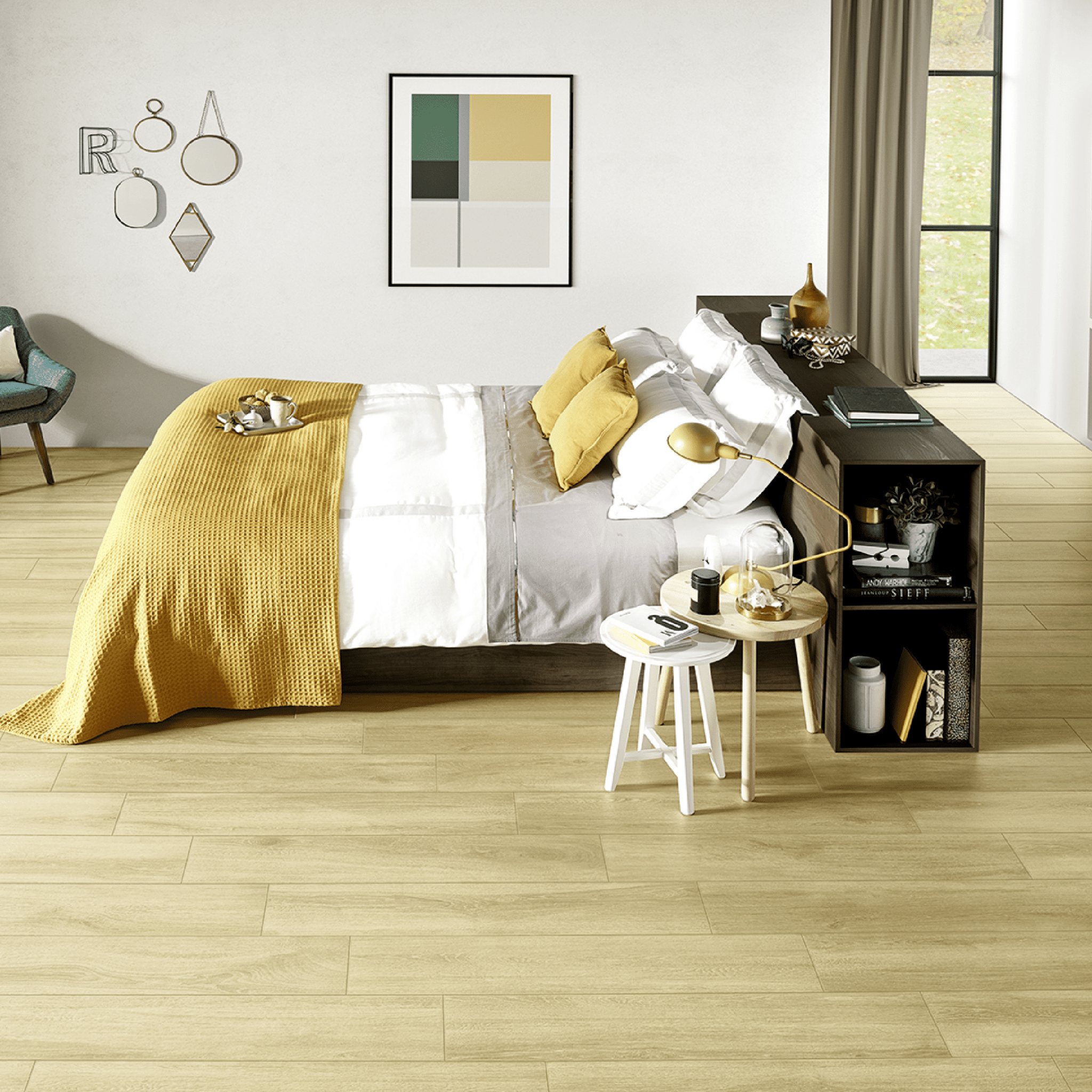 Love Ceramics Tiles Rettificato 20x100 "Timber" Light Beige - Dabicasa