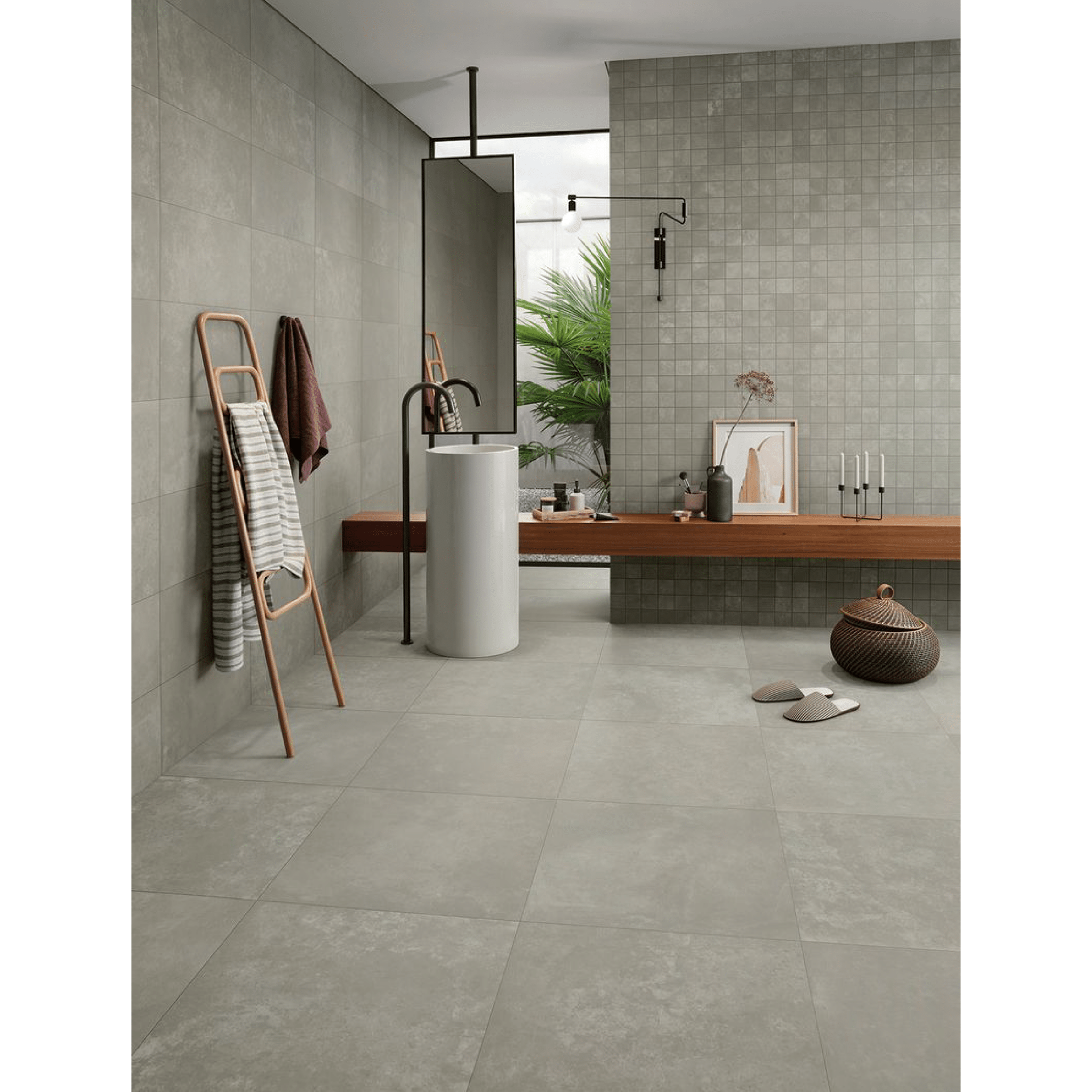 Love Ceramics Tiles Rettificato 30x60 Cm "Balance" Grey - Dabicasa