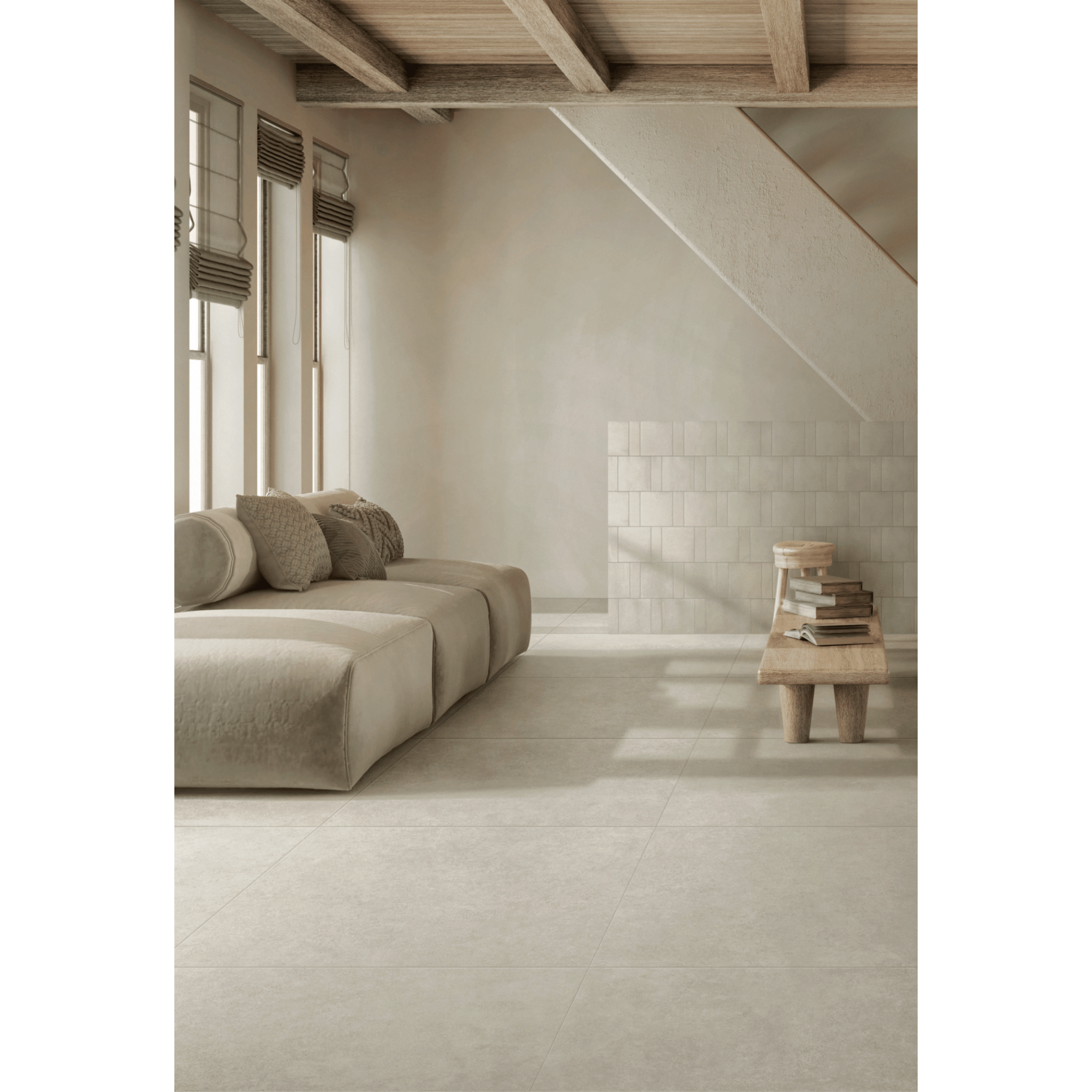Marazzi Group Rettificato 100x100 Cm "Room" Bianco - Dabicasa