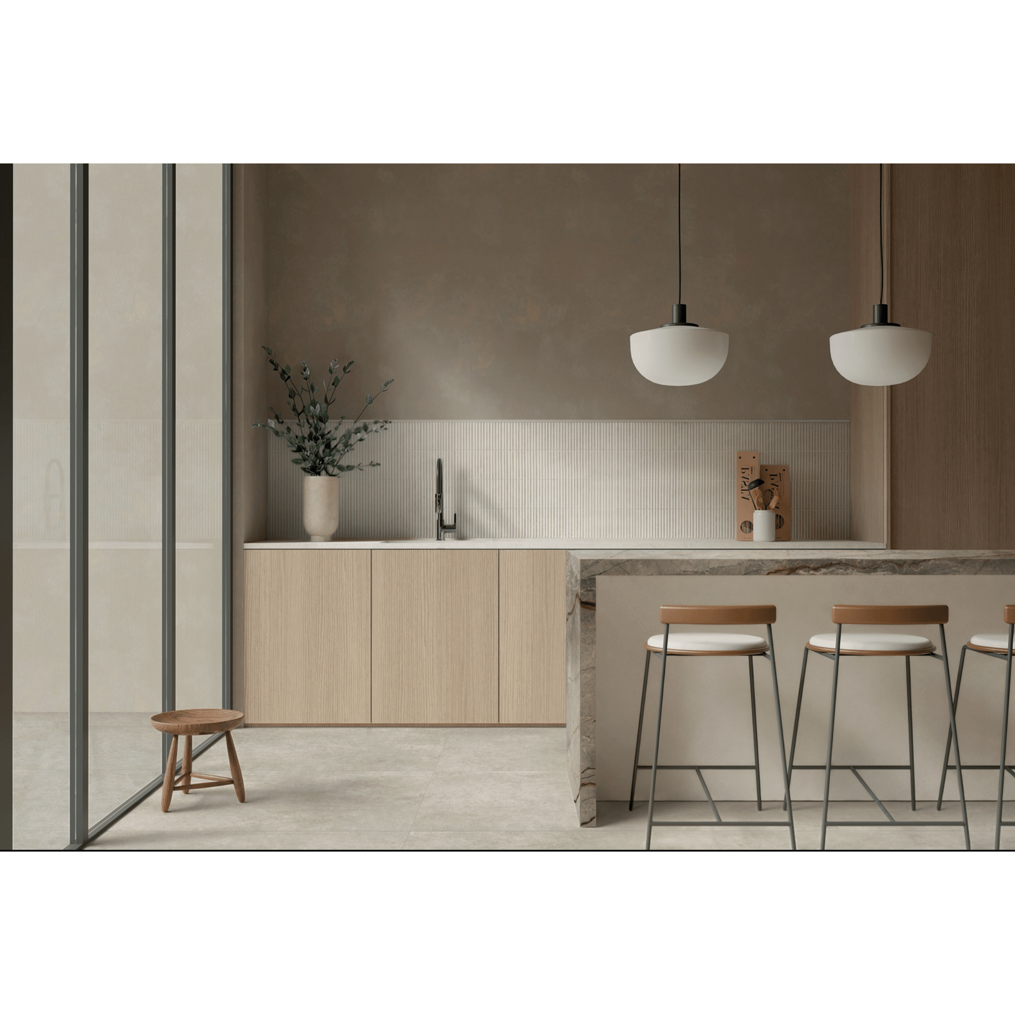 Marazzi Group Rettificato 100x100 Cm "Room" Bianco - Dabicasa