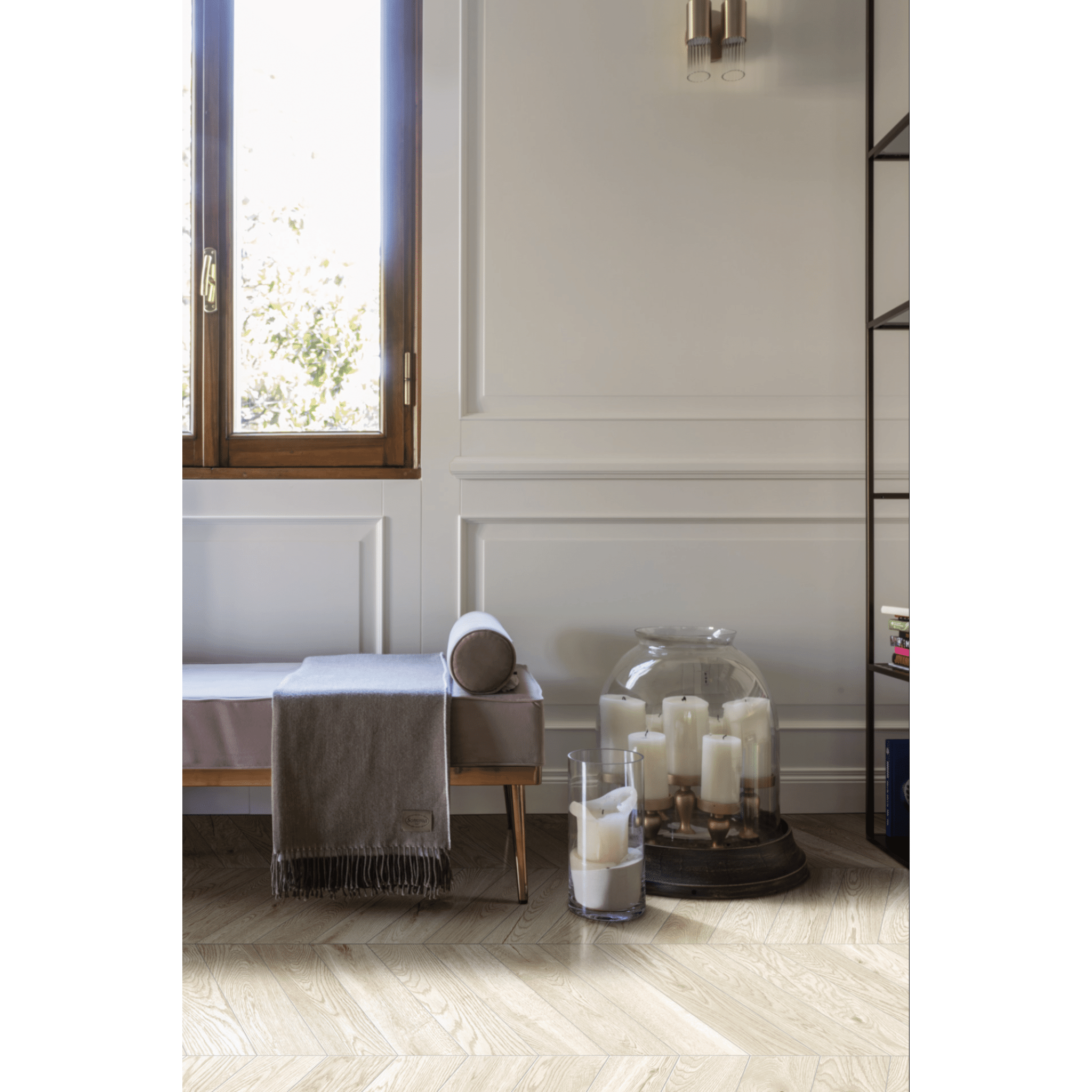 Marazzi Group Rettificato 11x54 Cm "Vero" Betulla Chevron - Dabicasa