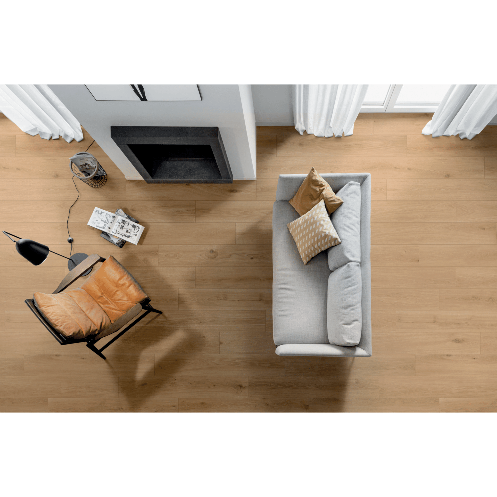 Marazzi Group Rettificato 20x120 Cm "Oltre" Caramel - Dabicasa