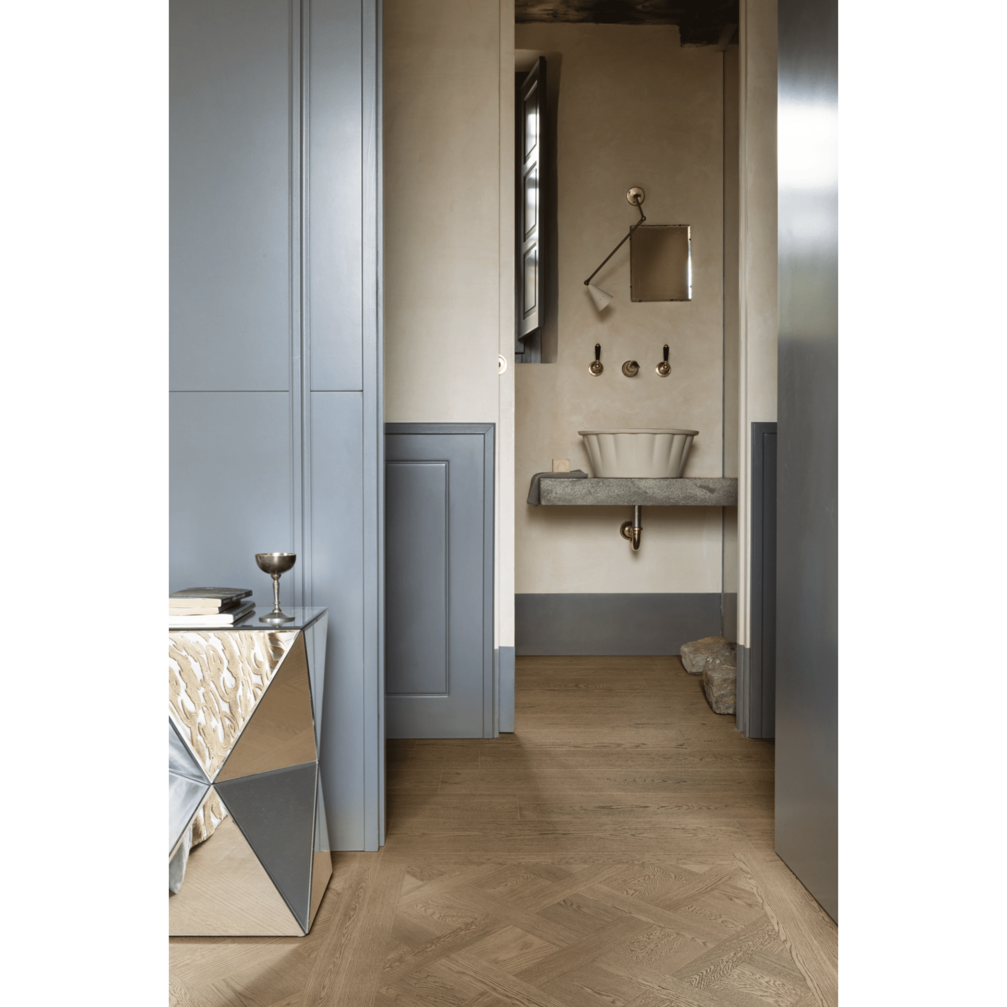 Marazzi Group Rettificato 20x120 "Intrecci" Castagna - Dabicasa