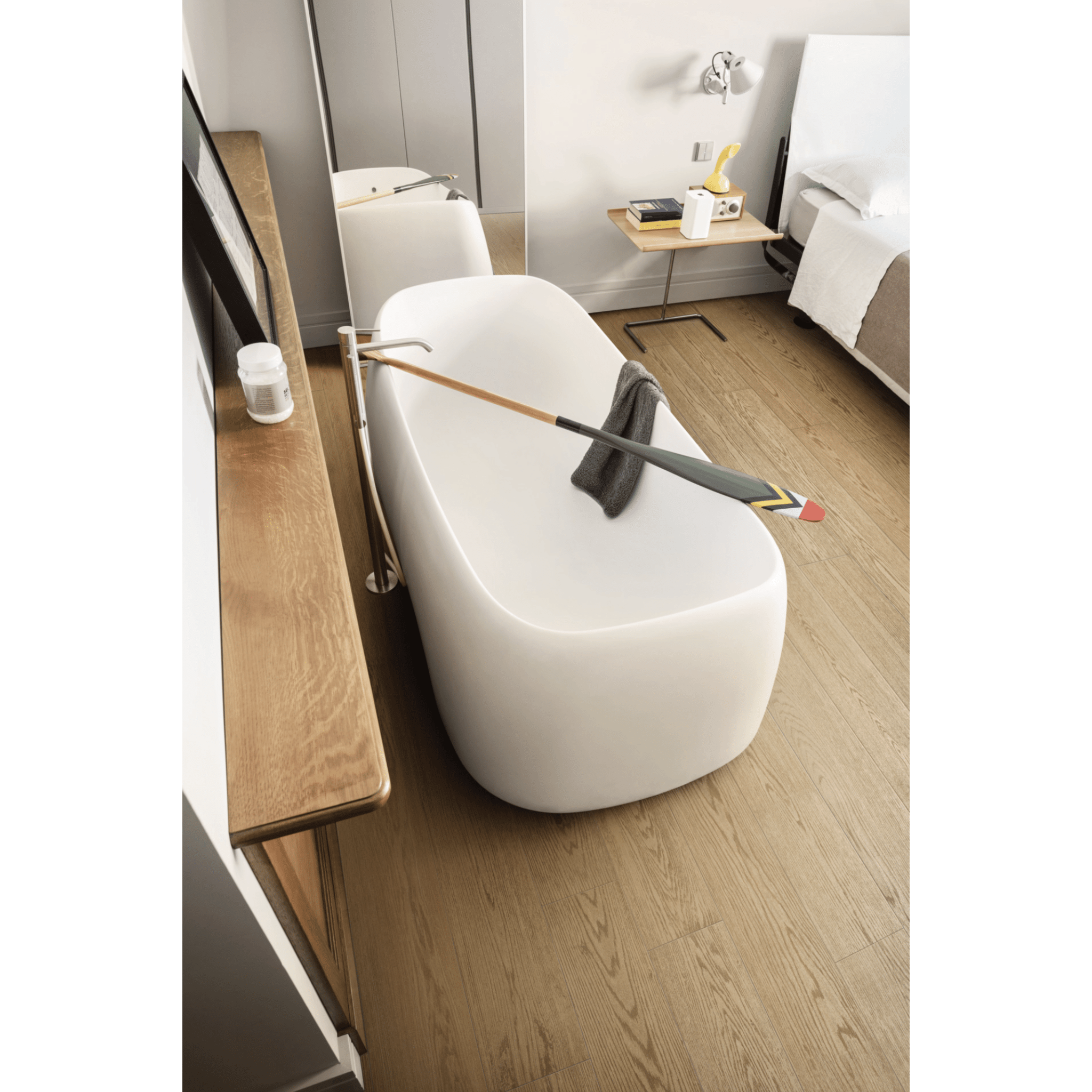Marazzi Group Rettificato 20x120 "Intrecci" Miele - Dabicasa