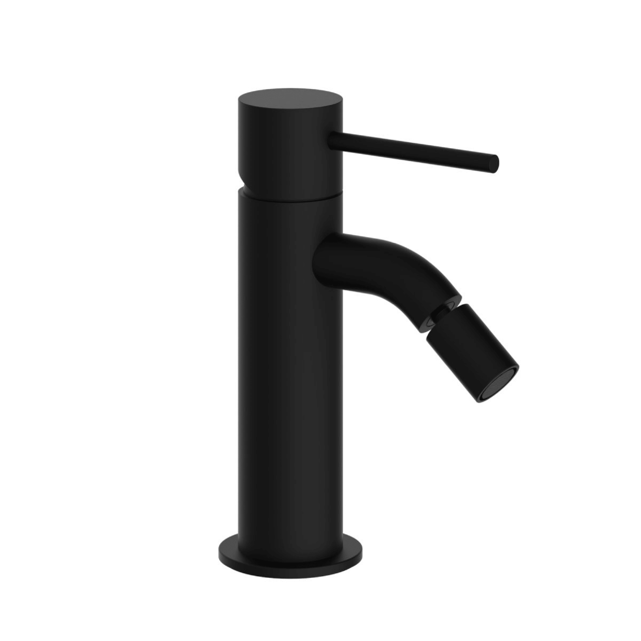 Miscelatore Bidet Con Scarico Teorema Rubinetteria "Jabil 25" Nero Opaco - Dabicasa