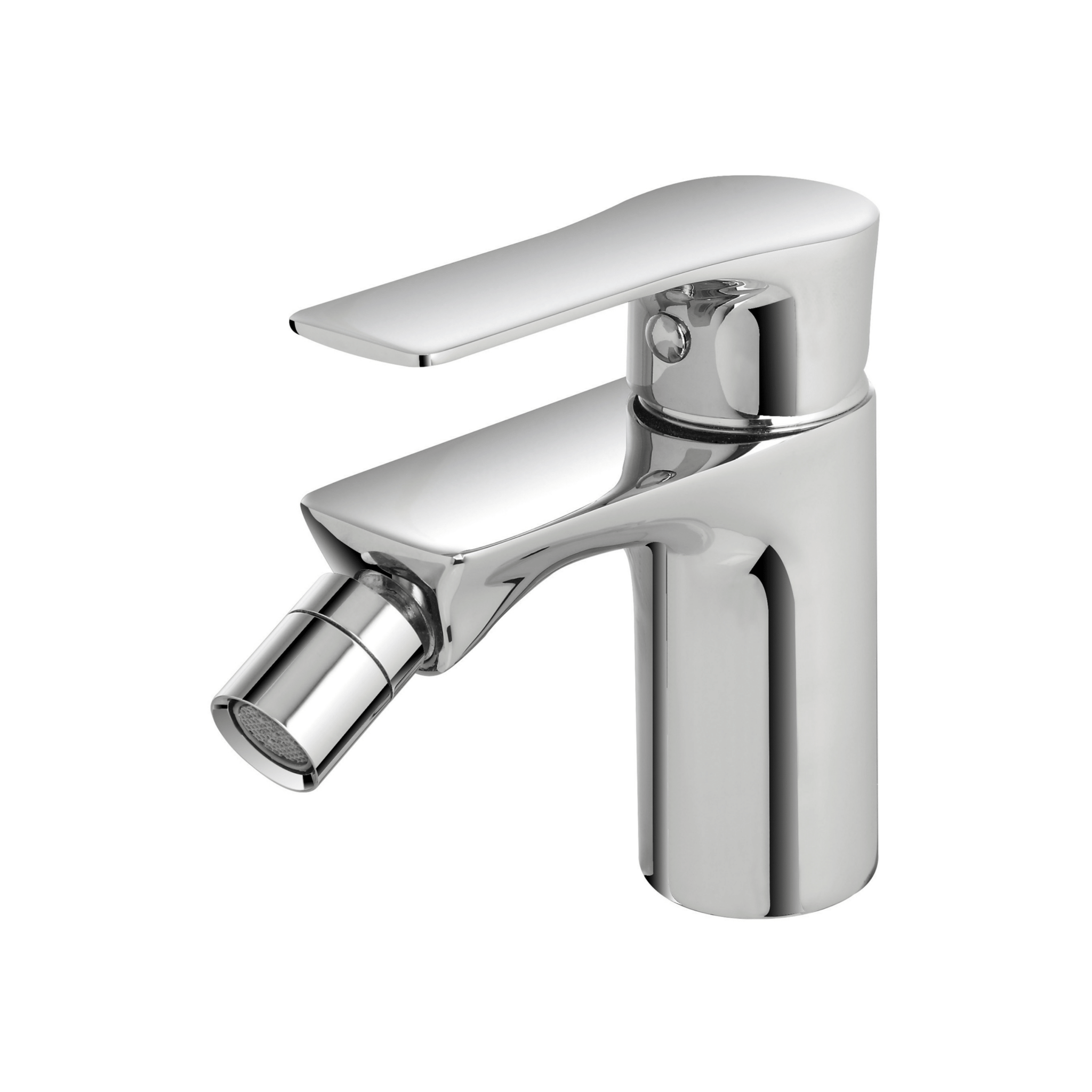 Miscelatore Bidet Monoforo Con Scarico Feridras "Flat" Cromo Lucido - Dabicasa