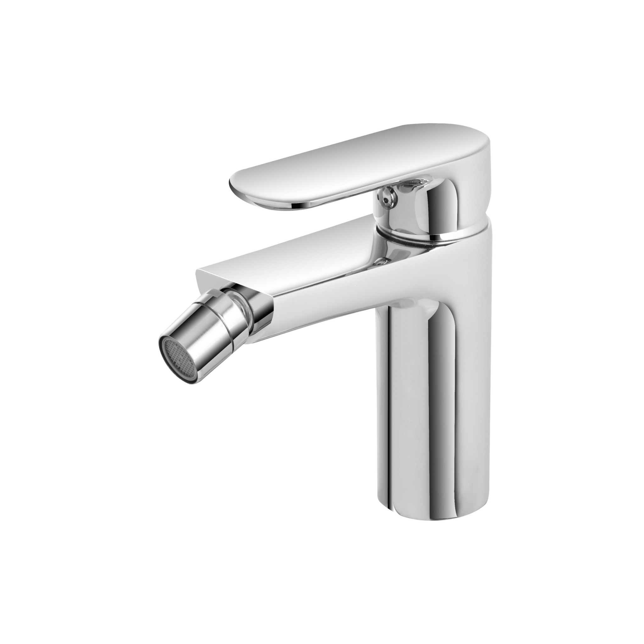 Miscelatore Bidet Monoforo Con Scarico Feridras "Kreo" Cromo Lucido - Dabicasa