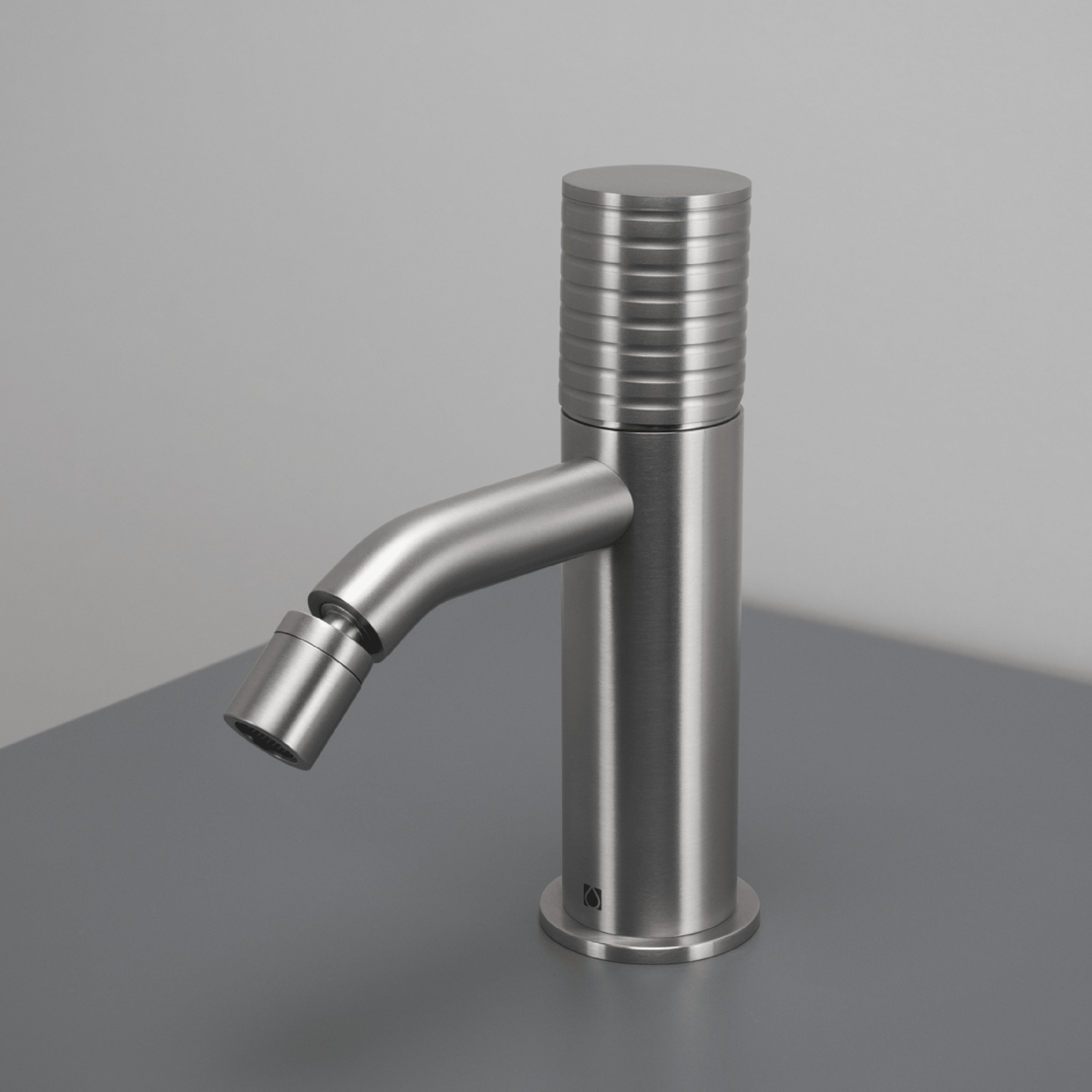 Miscelatore Bidet Senza Scarico SuperInox "O Plus" Inox Spazzolato - Dabicasa