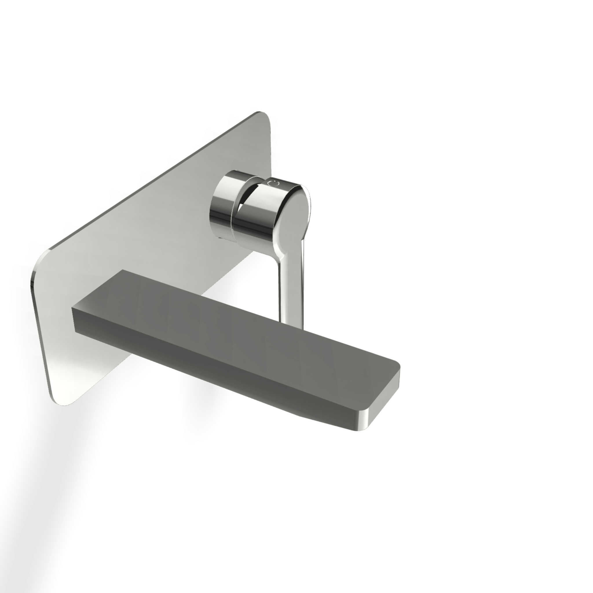 Miscelatore Lavabo a Parete Con Bocca Di Erogazione 15 Cm Fima Frattini "Mast" Cromo Lucido - Dabicasa