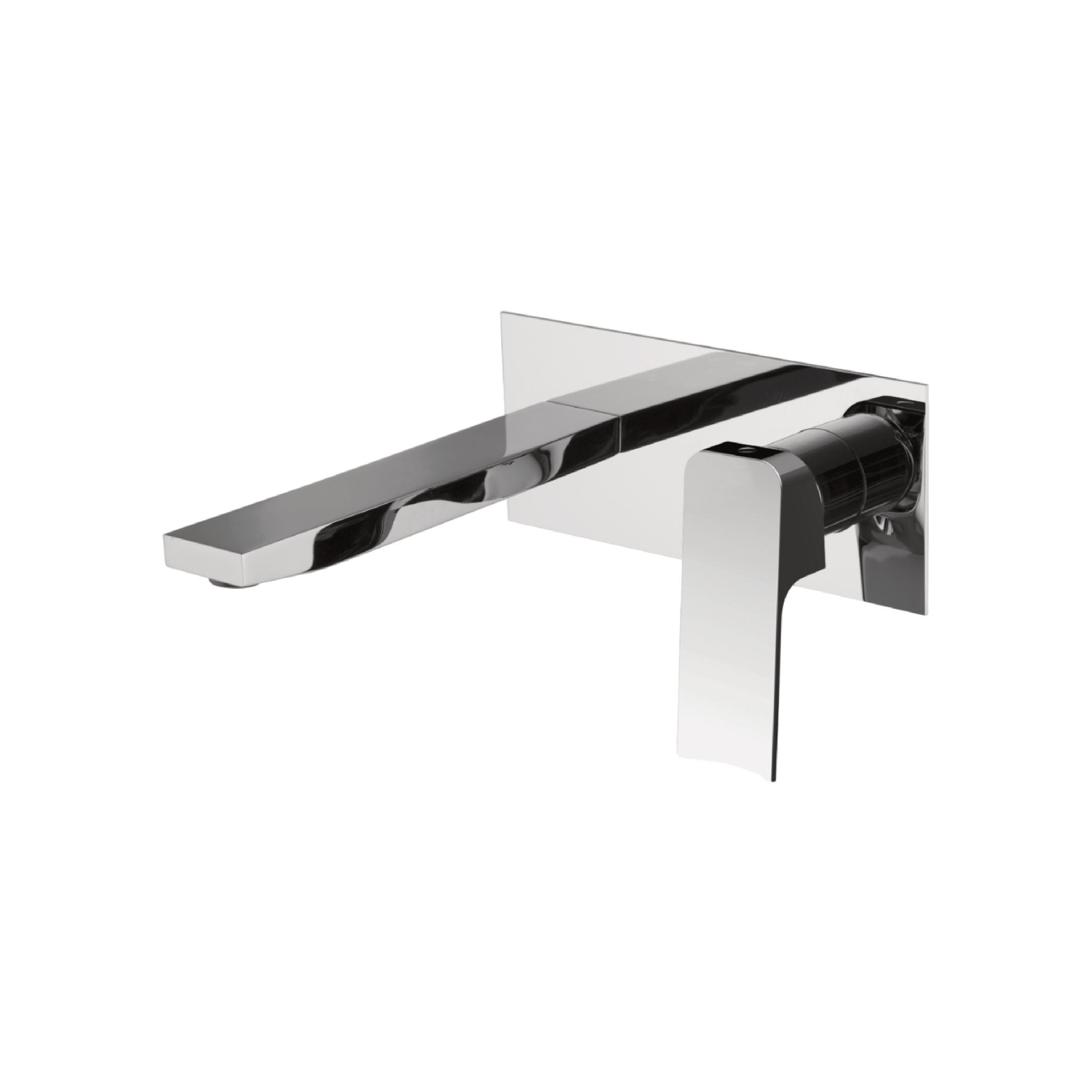 Miscelatore Lavabo a Parete Con Bocca Di Erogazione Da 11,4 Cm Fima Frattini "Fit" Cromo Lucido - Dabicasa
