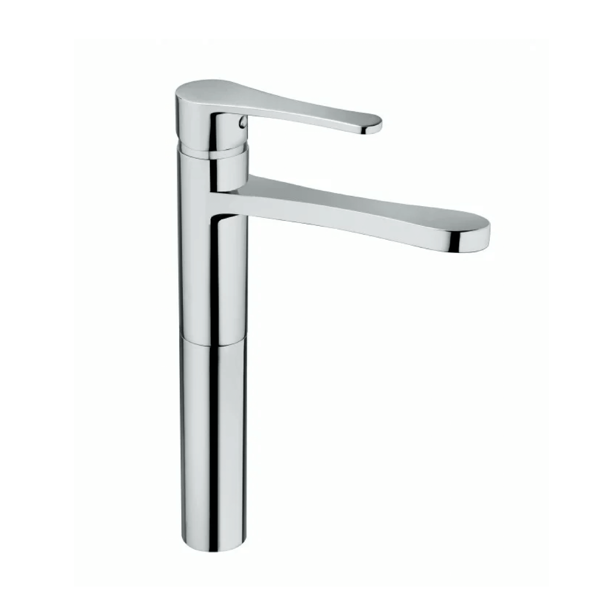 Miscelatore Lavabo Alto Con Scarico Mario Bongio "O Clock" Cromo Lucido - Dabicasa