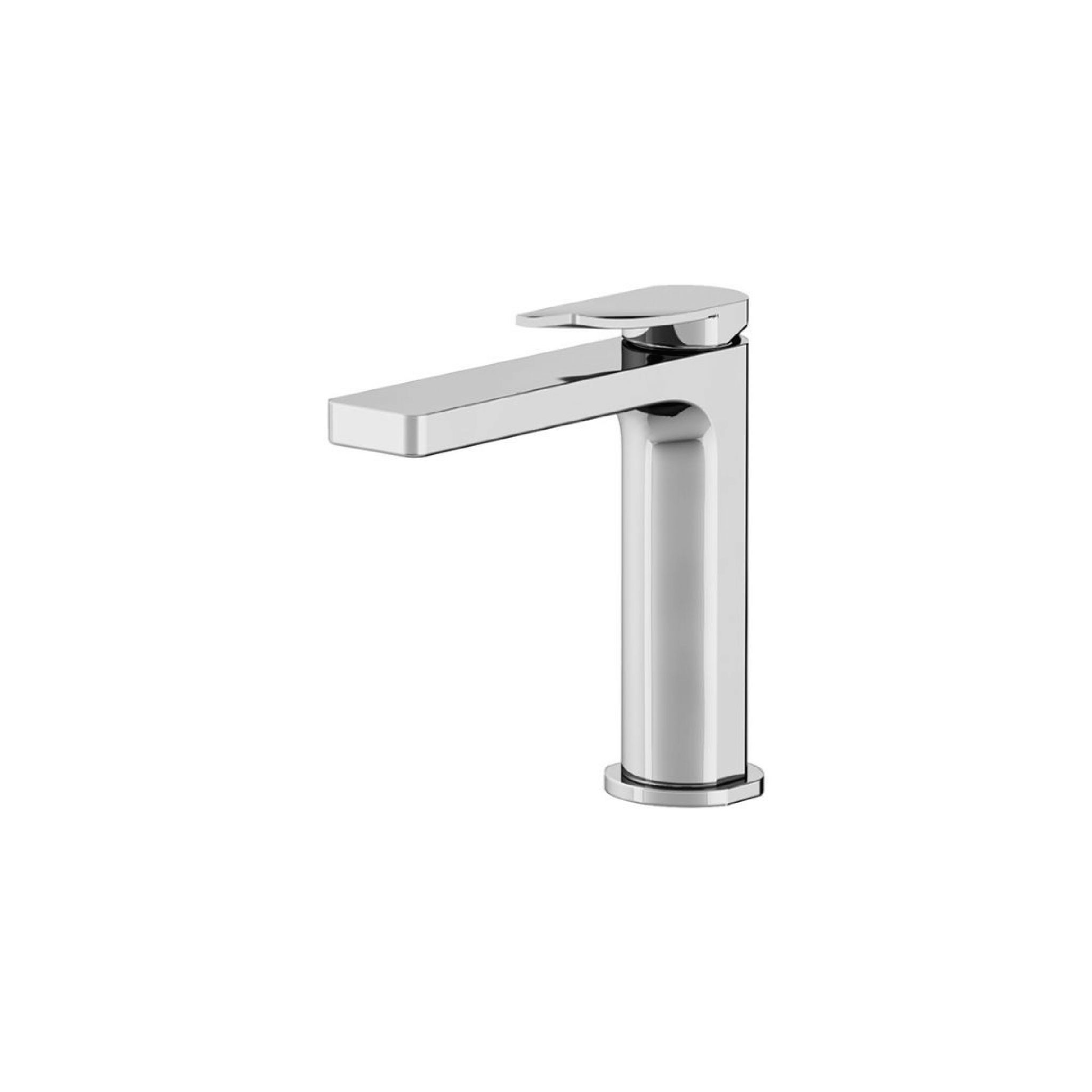 Miscelatore Lavabo Monoforo Con Scarico Gattoni Rubinetteria "Soffiò" Cromo Lucido - Dabicasa