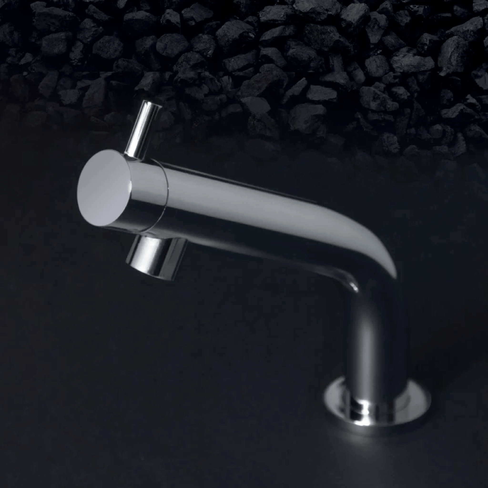 Miscelatore Lavabo Monoforo Con Scarico Mario Bongio "T.ube" Cromo Lucido - Dabicasa