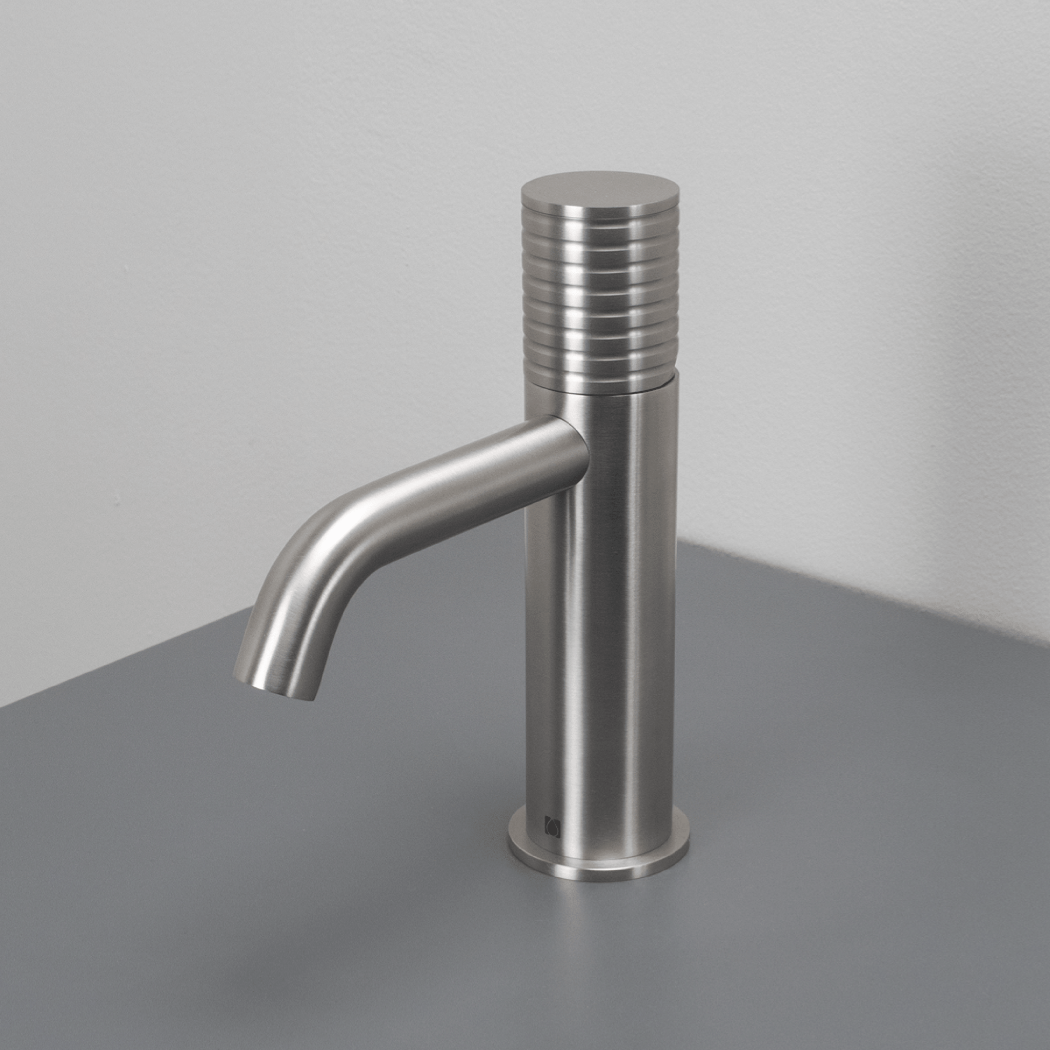Miscelatore Lavabo Senza Scarico SuperInox "O Plus" Inox Spazzolato - Dabicasa