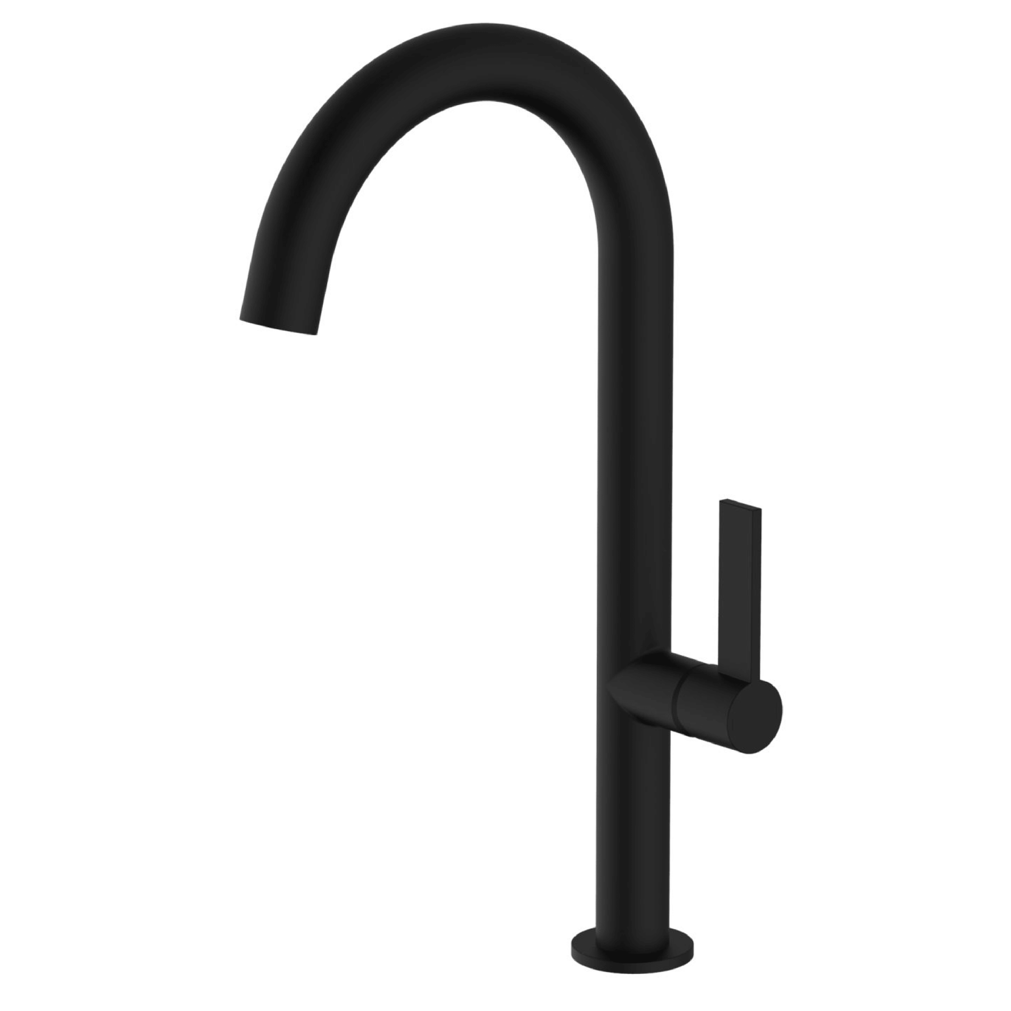 Miscelatore Lavello Con Canna Girevole "Kitchen Program" Nero Opaco - Dabicasa