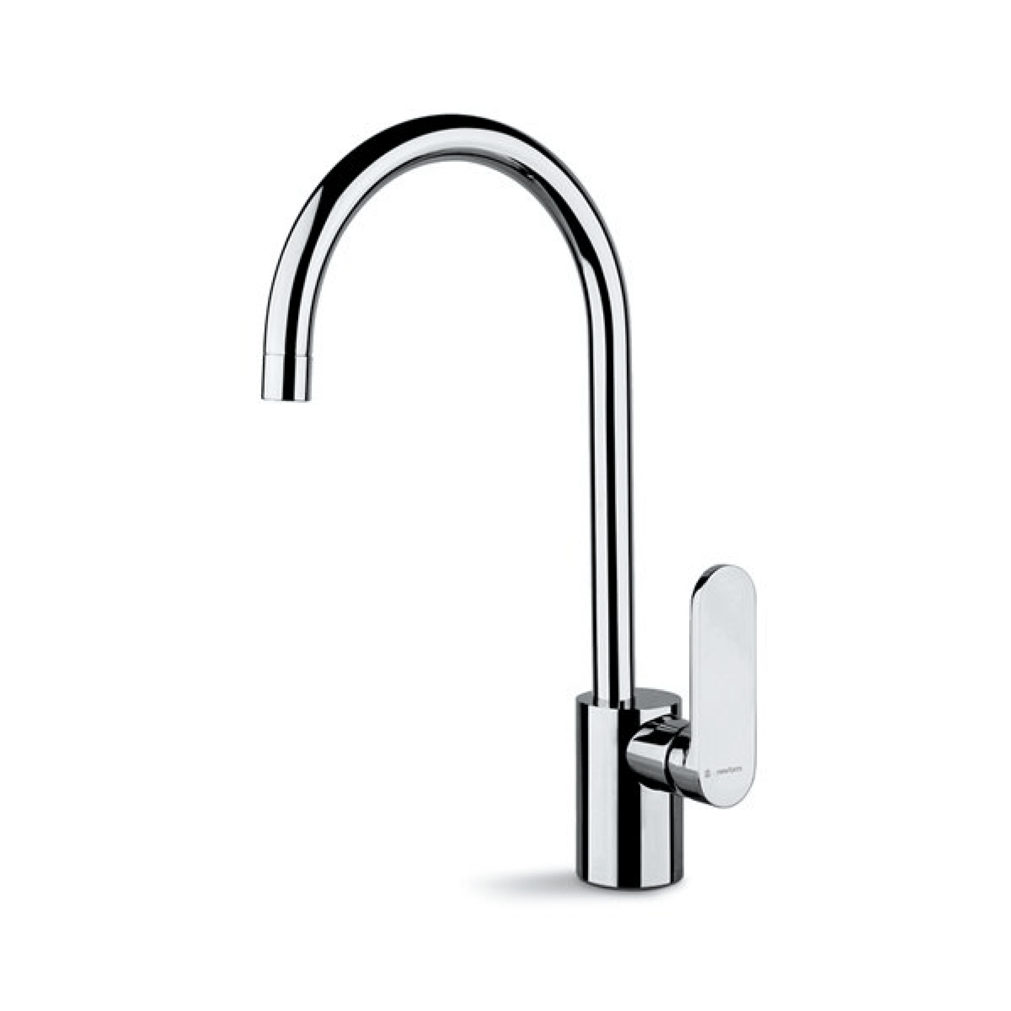 Miscelatore Lavello Monoforo Con Canna Girevole NewForm "X - Light" Cromo Lucido - Dabicasa