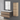 Mobile Bagno Sospeso 100 Cm Due Cassetti Specchio a Filo 80x60 Cm Feridras "Revital" Rovere Di Bordeaux/Ossido Grigio - Dabicasa