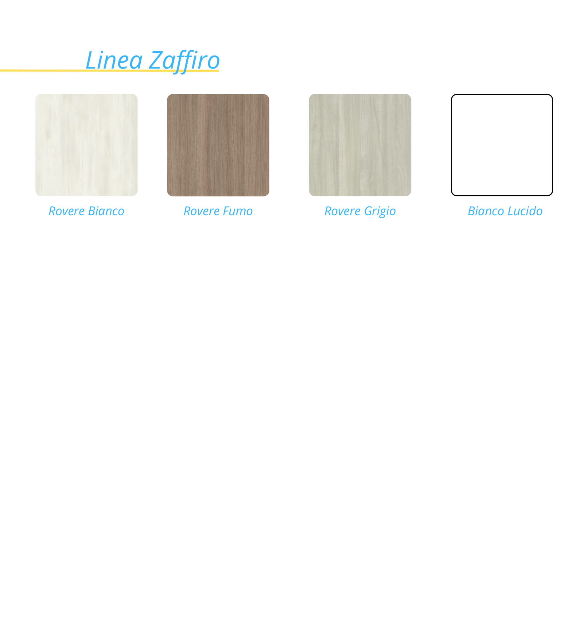 Mobile Bagno Sospeso 60 Cm Due Ante Specchio Con Illuminazione Led Savini Due "Zaffiro" Bianco Lucido - Dabicasa