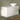 Mobile Bagno Sospeso Cannettato 100 Cm Due Cassetti Un'Anta e Top Specchio Con Lampada Led 70x100 Cm AdattoCasa "Rigo" Bianco Neve - Dabicasa