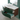 Mobile Bagno Sospeso Curvo 90 Cm Due Cassetti Specchio Feridras "Minori/Maiori" Noce Canaletto/Verde Bottiglia - Dabicasa