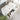 Mobile Bagno Sospeso Cannettato 100 Cm Due Cassetti Specchio Con Lampada Led 100x70 Cm Savini Due "Marsiglia" Bianco Lucido