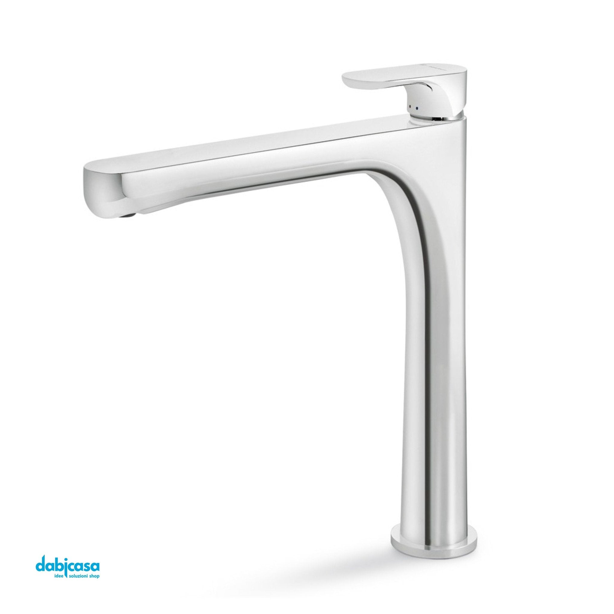 NewForm "Linfa II" Miscelatore Lavabo Alto S/Scarico Automatico Finitura Cromo Lucido - Dabicasa