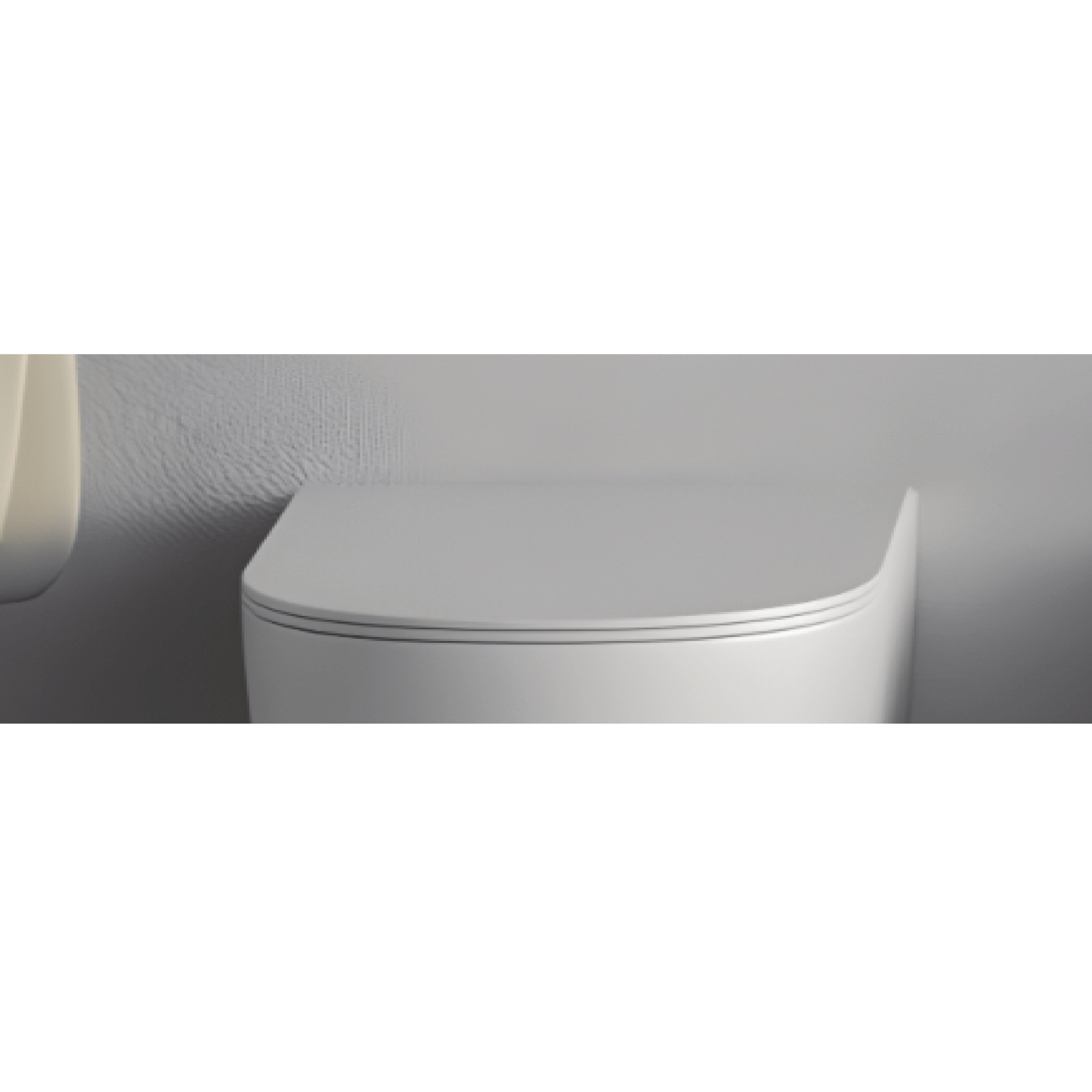 Copriwater Sedile WC Come Originale MILK NIC DESIGN - Plastica Termoindurente, Bianco, Made In Italy